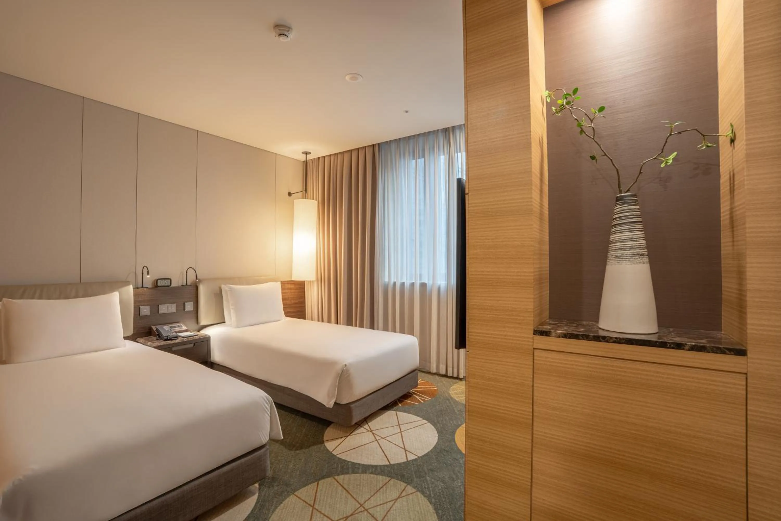 Bedroom, Bed in Crown Park Hotel Seoul Myeongdong