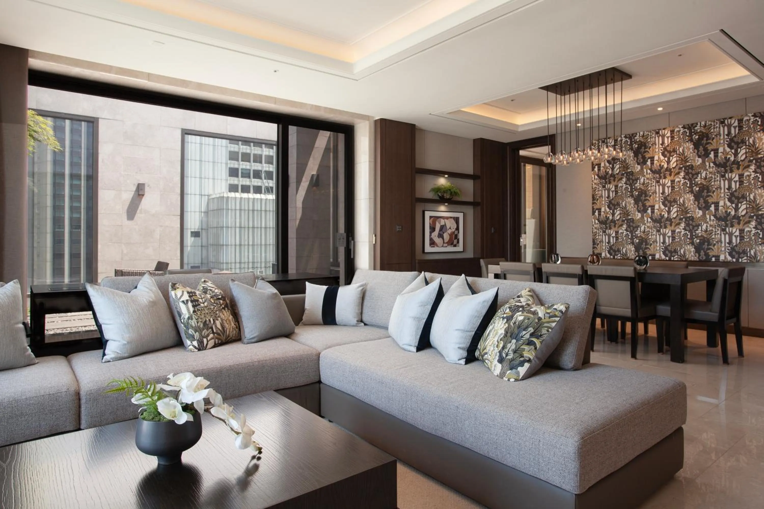 Living room in Crown Park Hotel Seoul Myeongdong