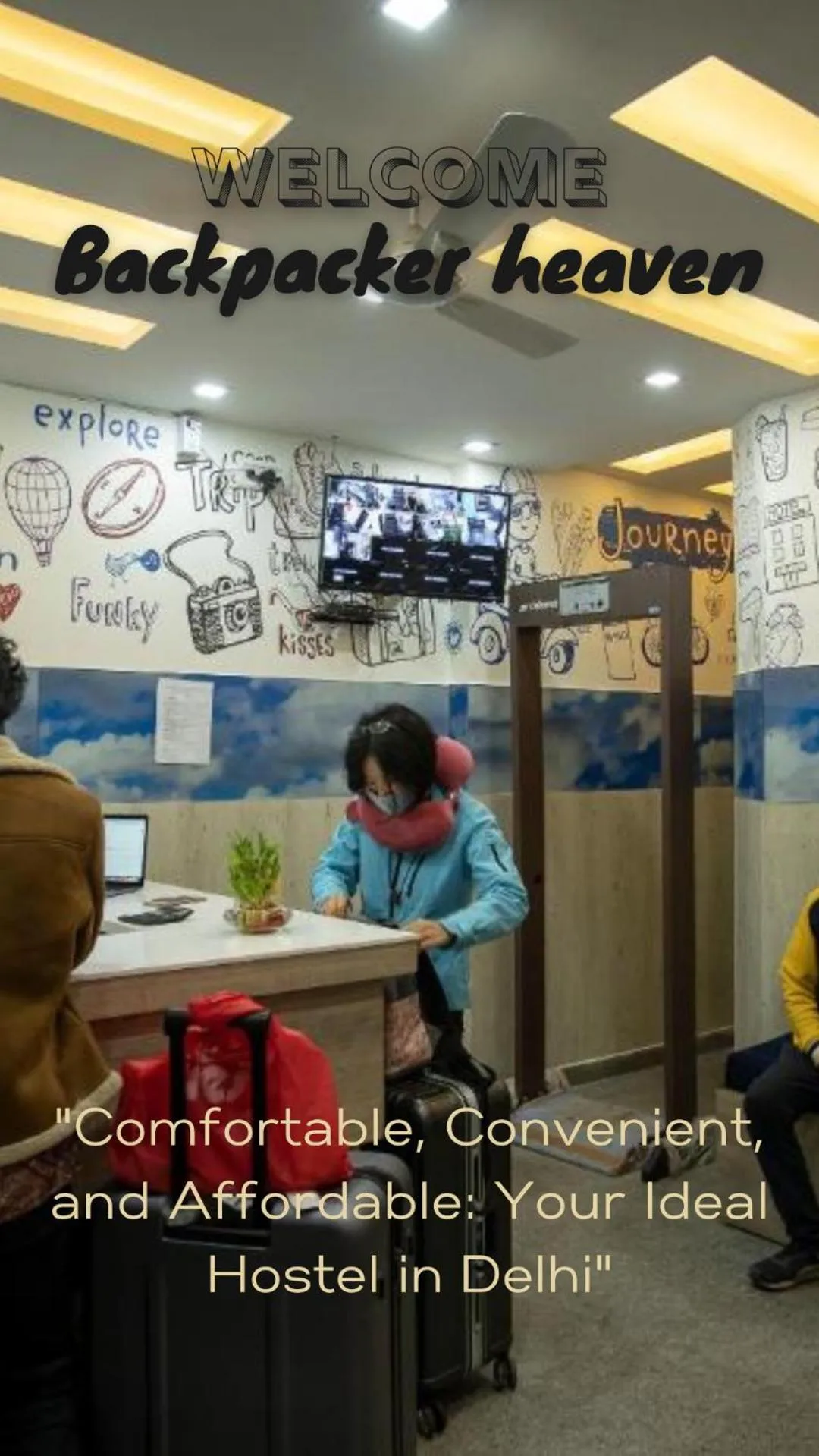 Property logo or sign in Hotel Yes Boss International- Awarded Best Hotel 2025 in Budget Category