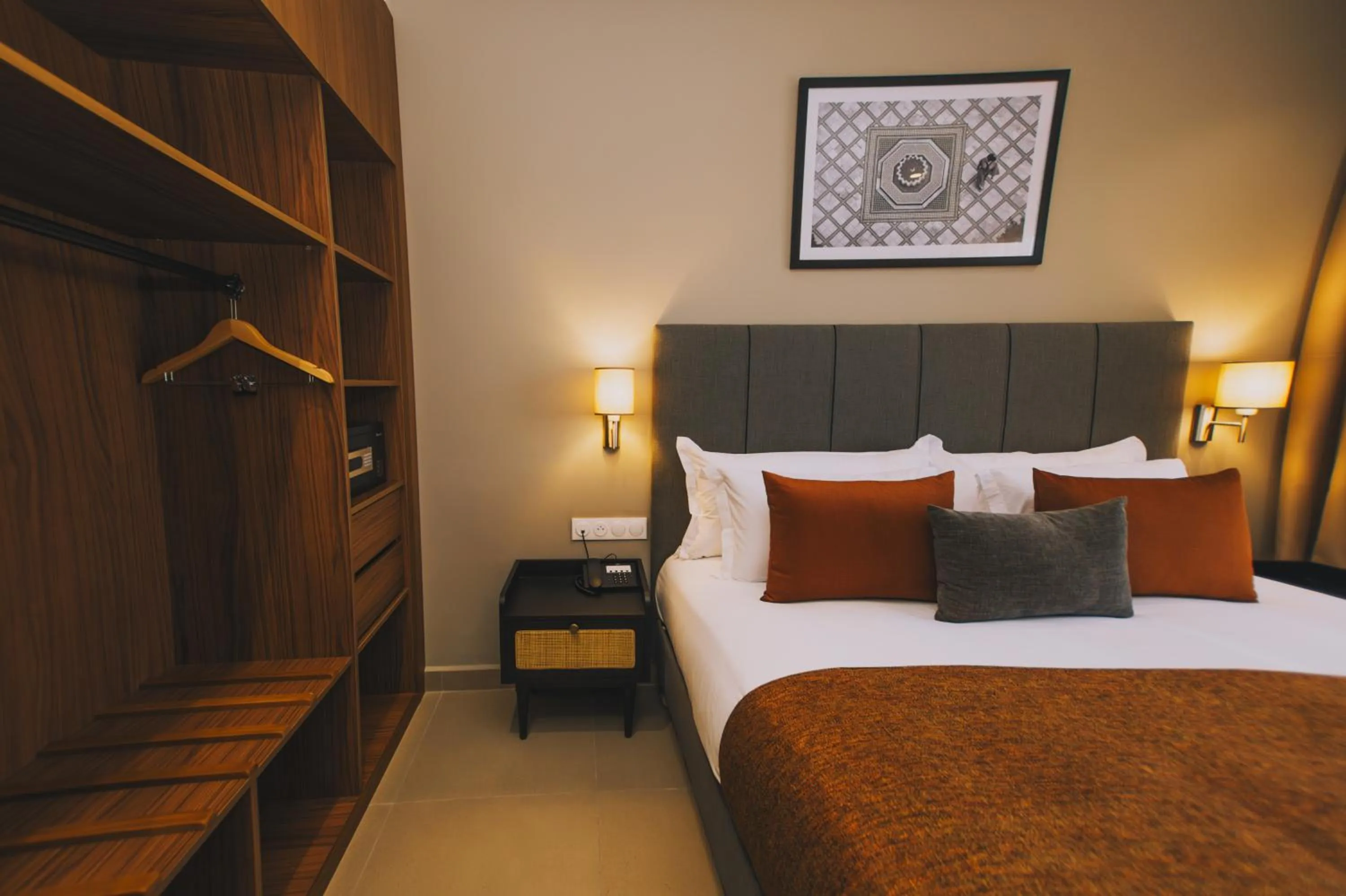 Bed in Dally Apart Hotel