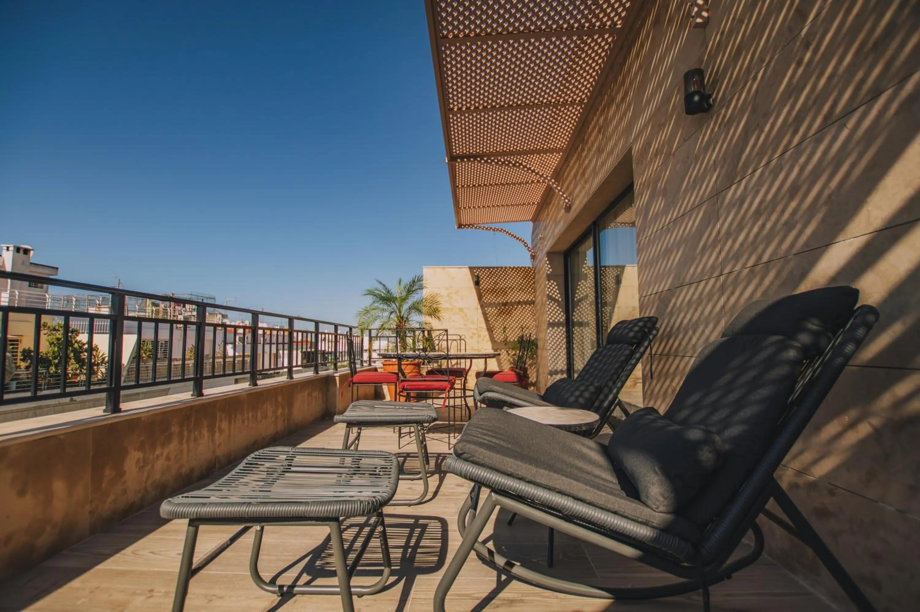 Patio in Dally Apart Hotel