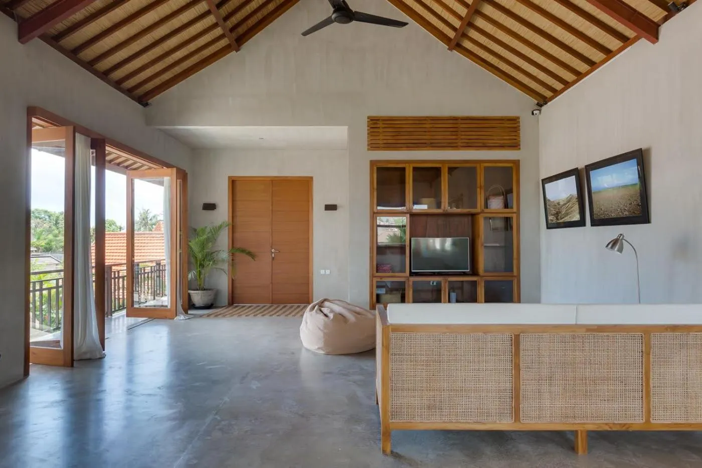 Living room in ZIN Berawa Villas & Bungalows
