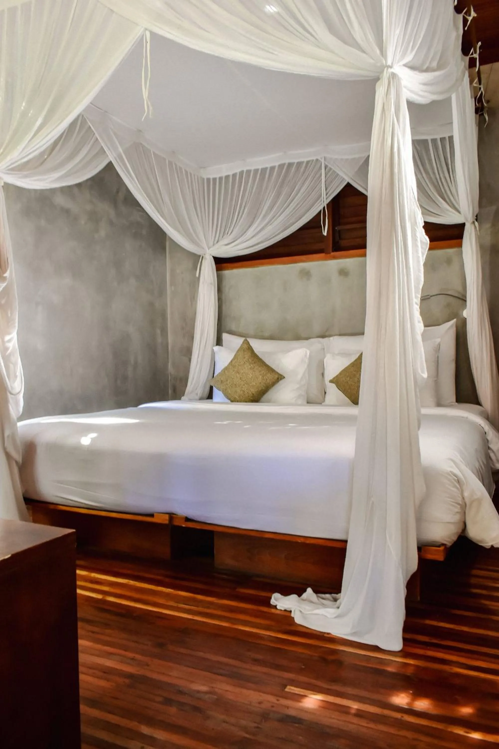 Bed in ZIN Berawa Villas & Bungalows