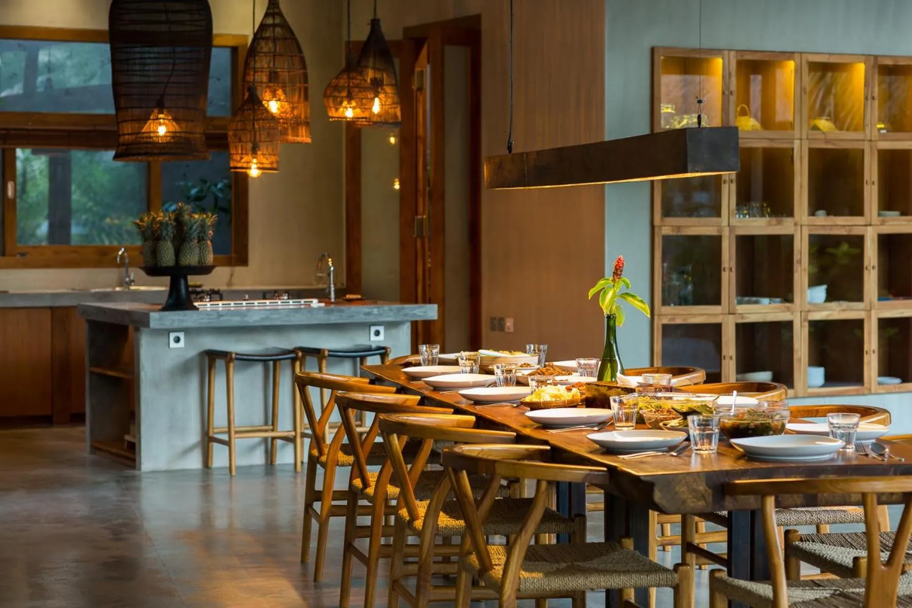 Dining area in ZIN Berawa Villas & Bungalows