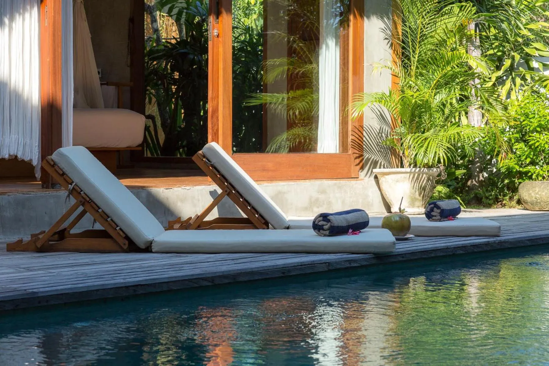 Seating area in ZIN Berawa Villas & Bungalows