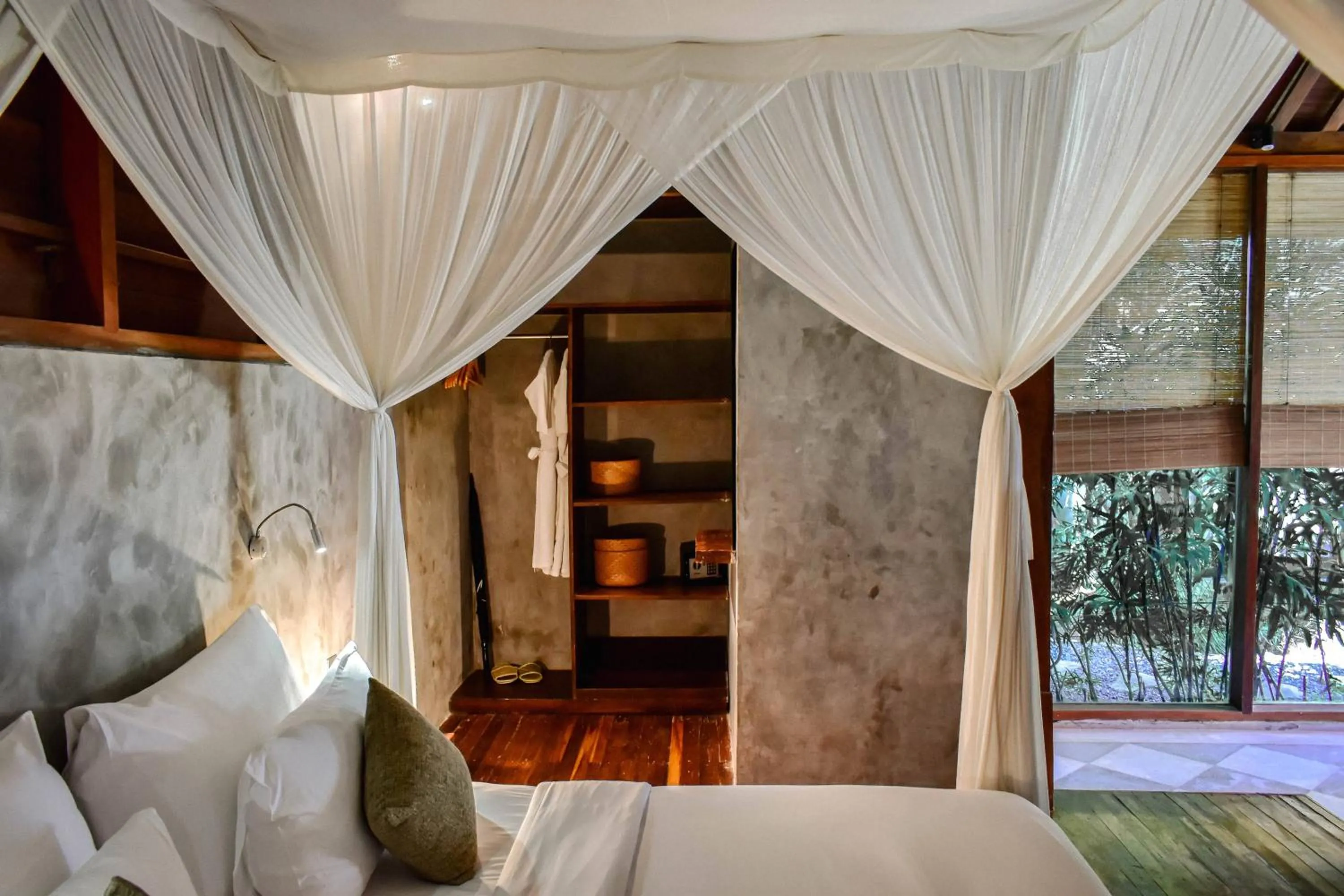 Bed in ZIN Berawa Villas & Bungalows