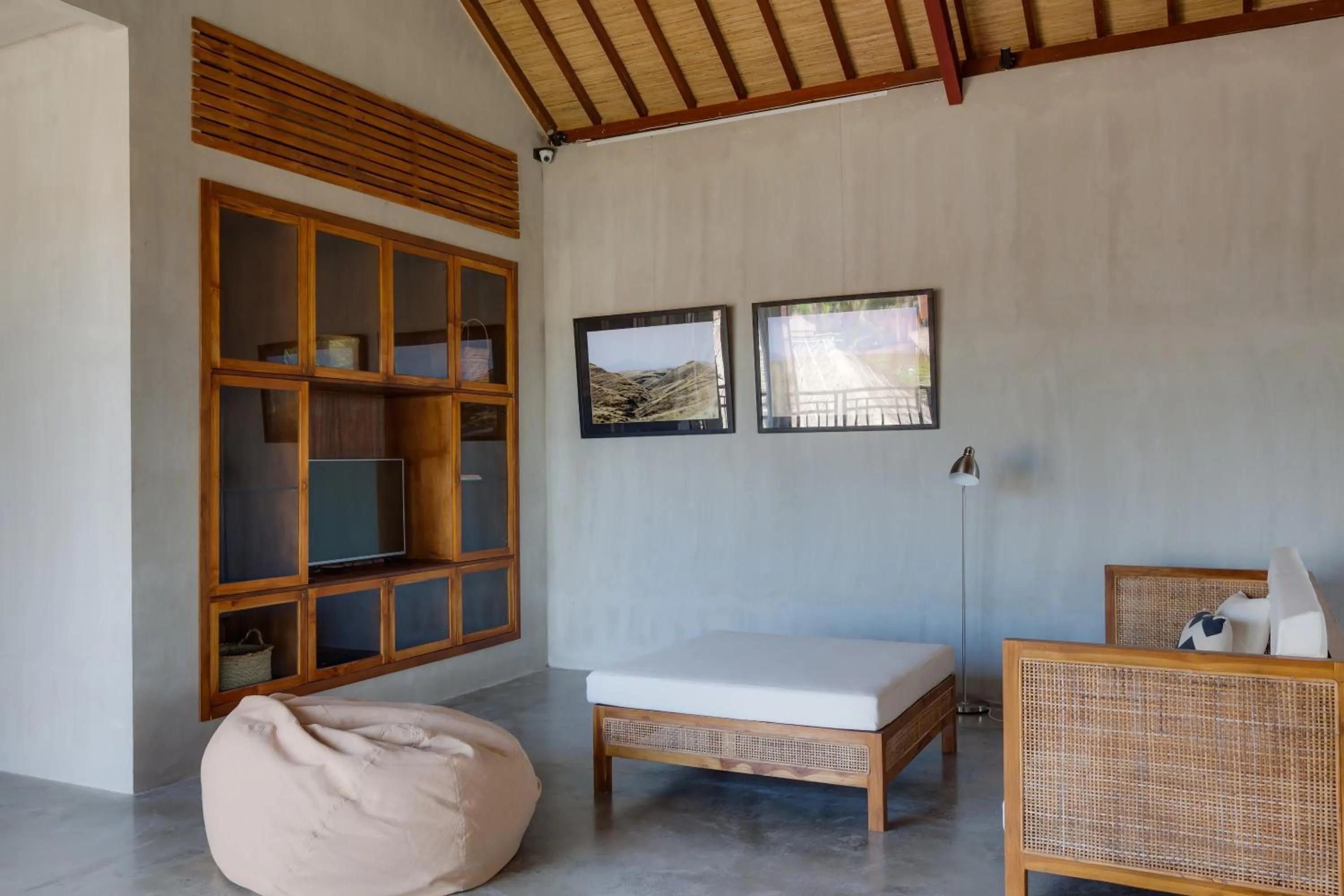 Living room in ZIN Berawa Villas & Bungalows