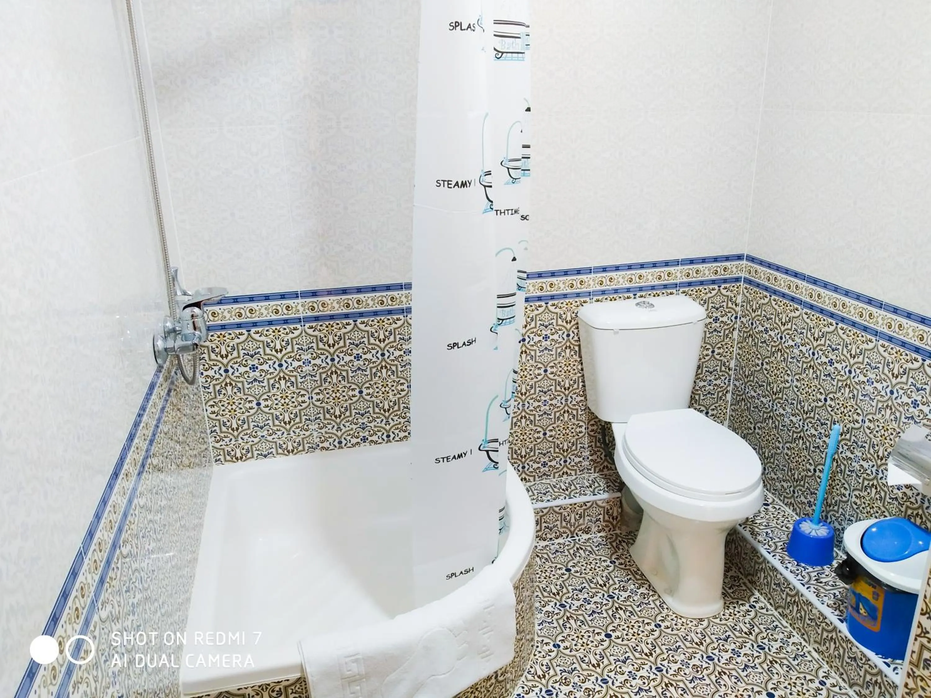 Shower in Hotel Shams