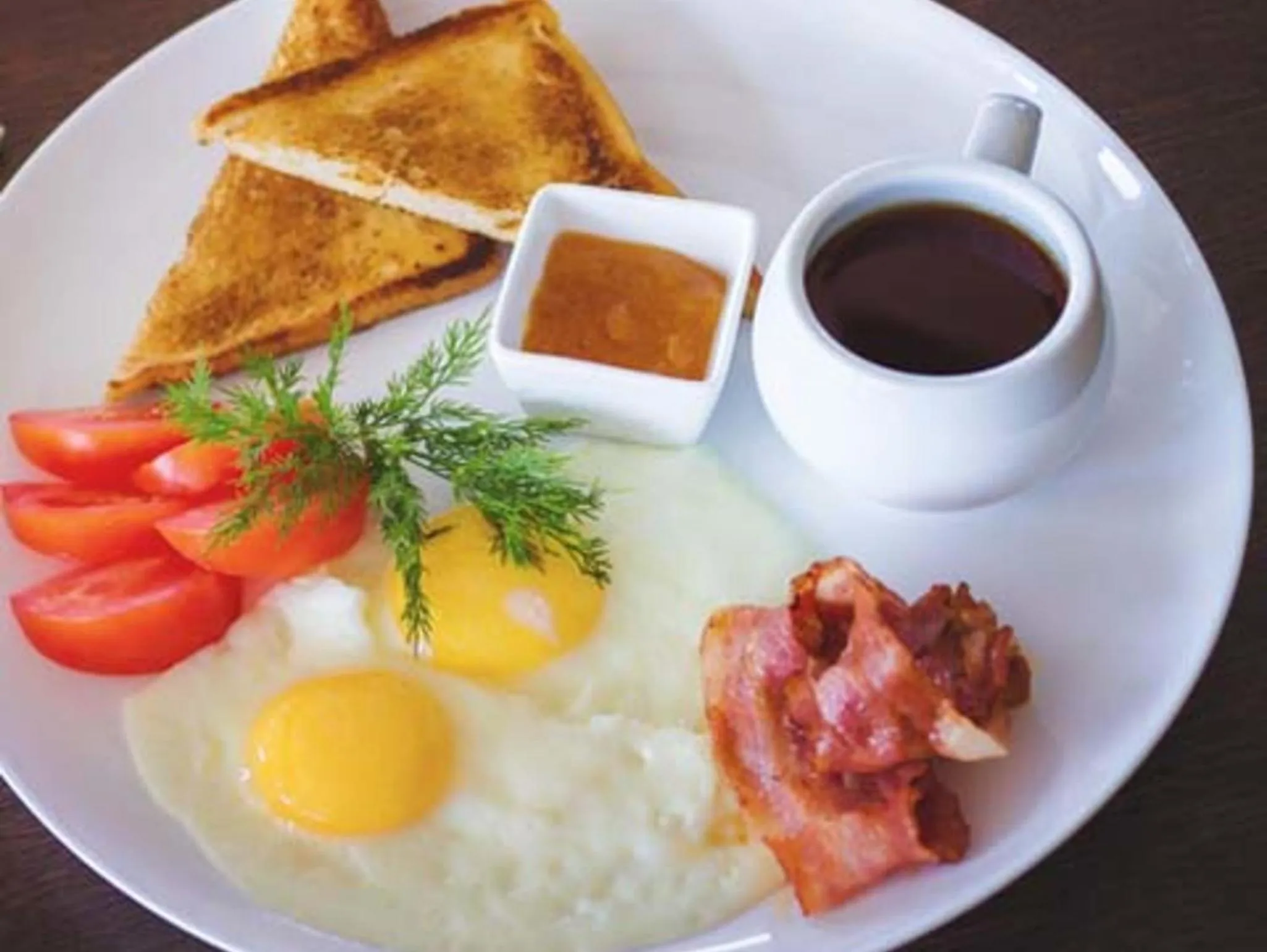 Food close-up in Hotel Shams