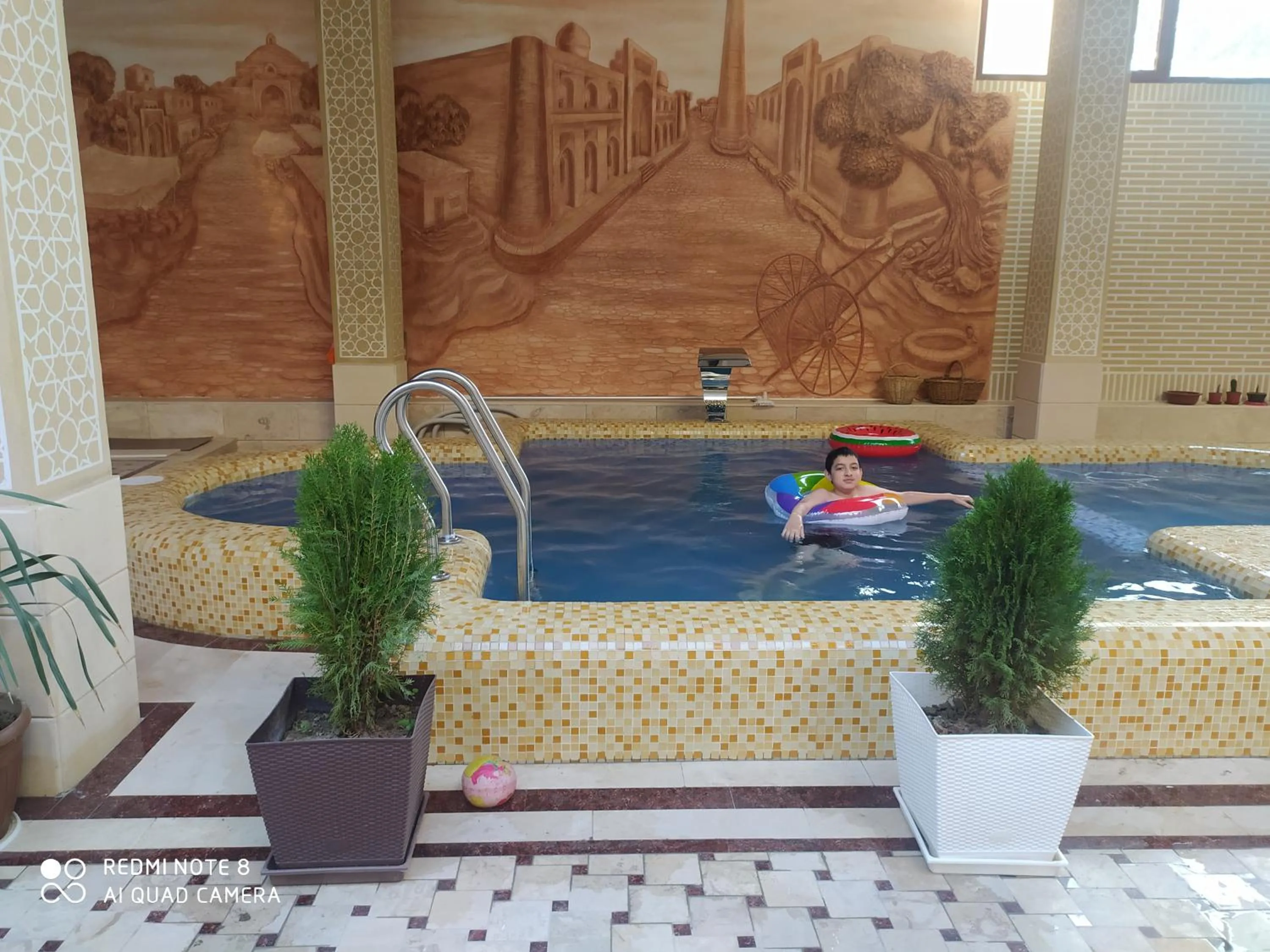 Swimming pool in Hotel Shams