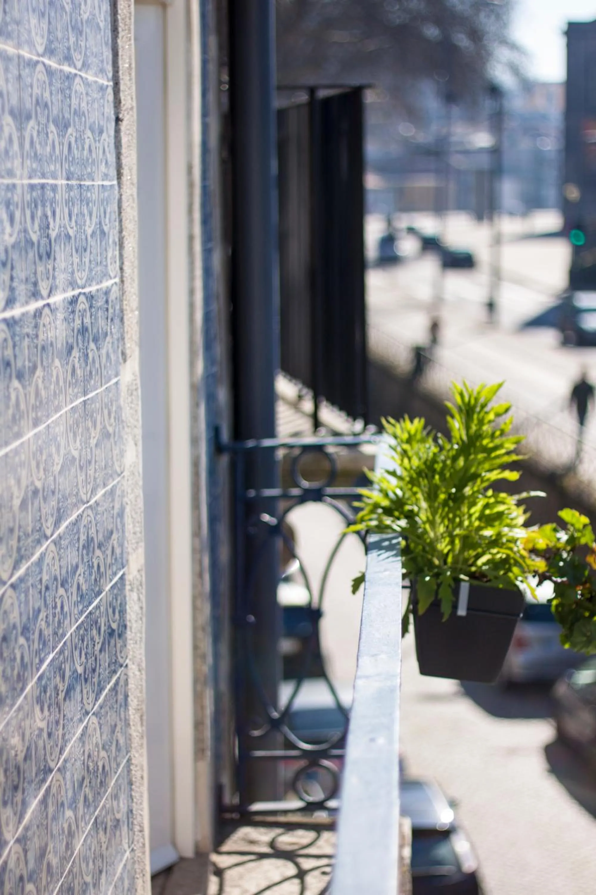Facade/entrance in Happy Porto Hostel