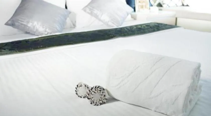 Bed in M1 Yau Ma Tei Hotel