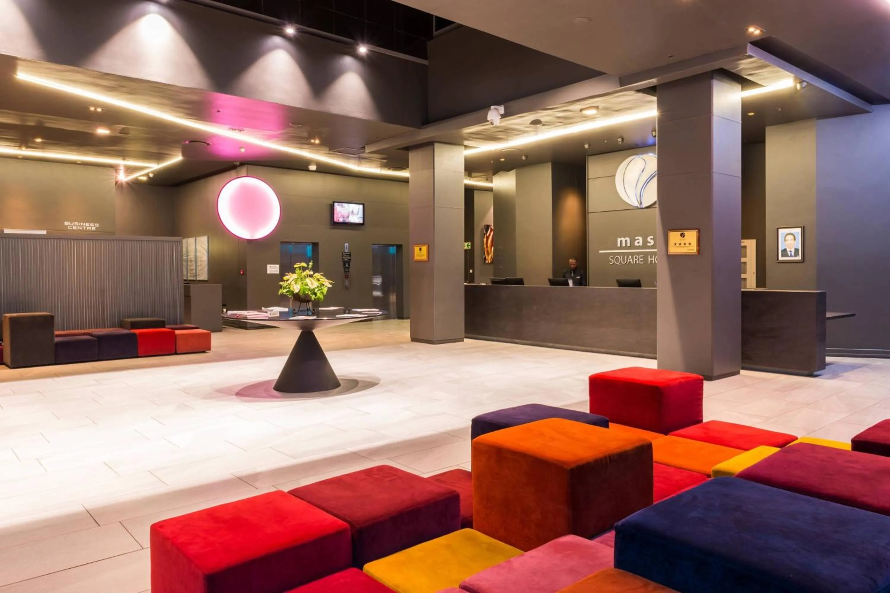Lobby or reception in Protea Hotel by Marriott Gaborone Masa Square