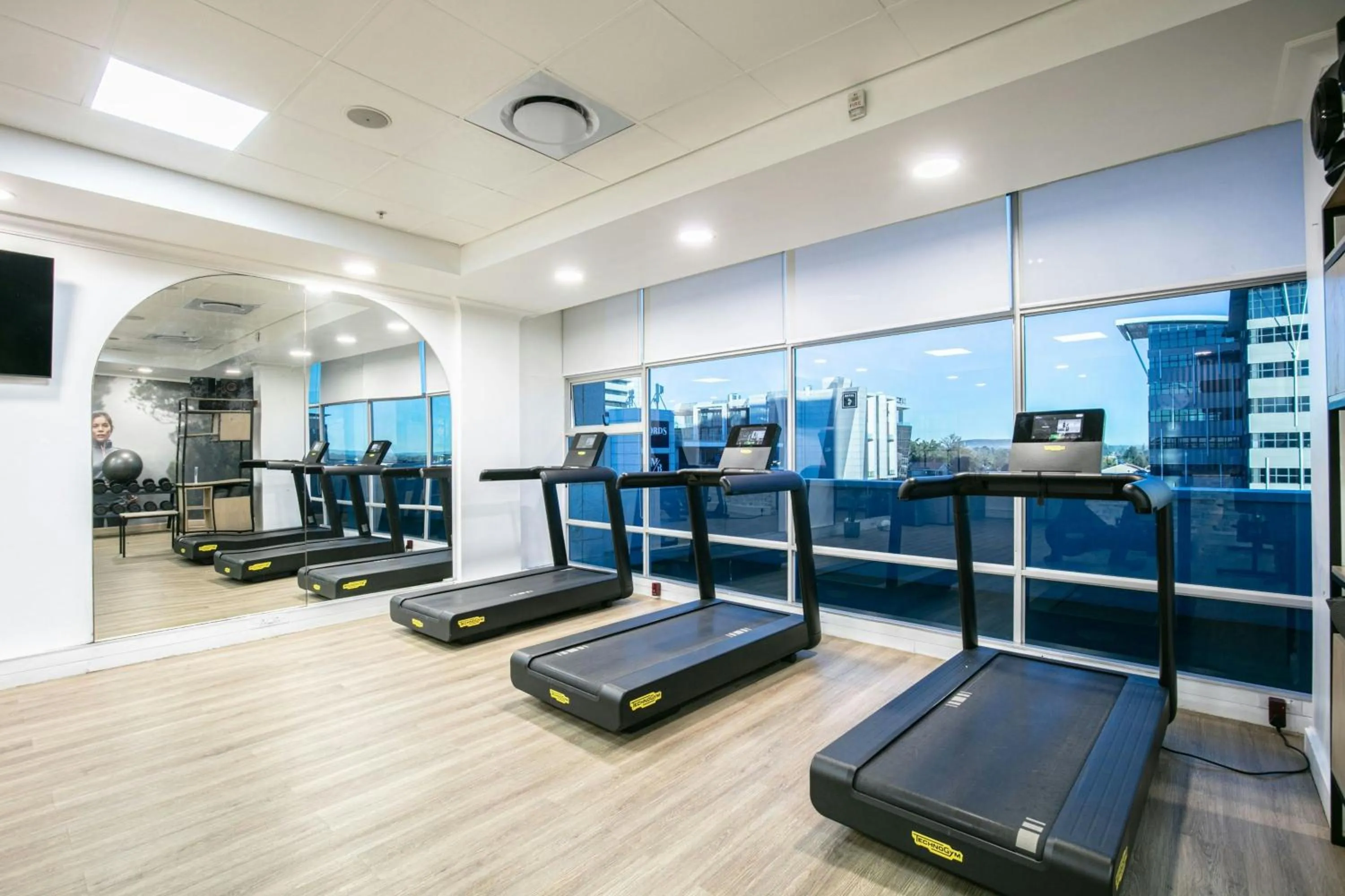 Fitness centre/facilities in Protea Hotel by Marriott Gaborone Masa Square