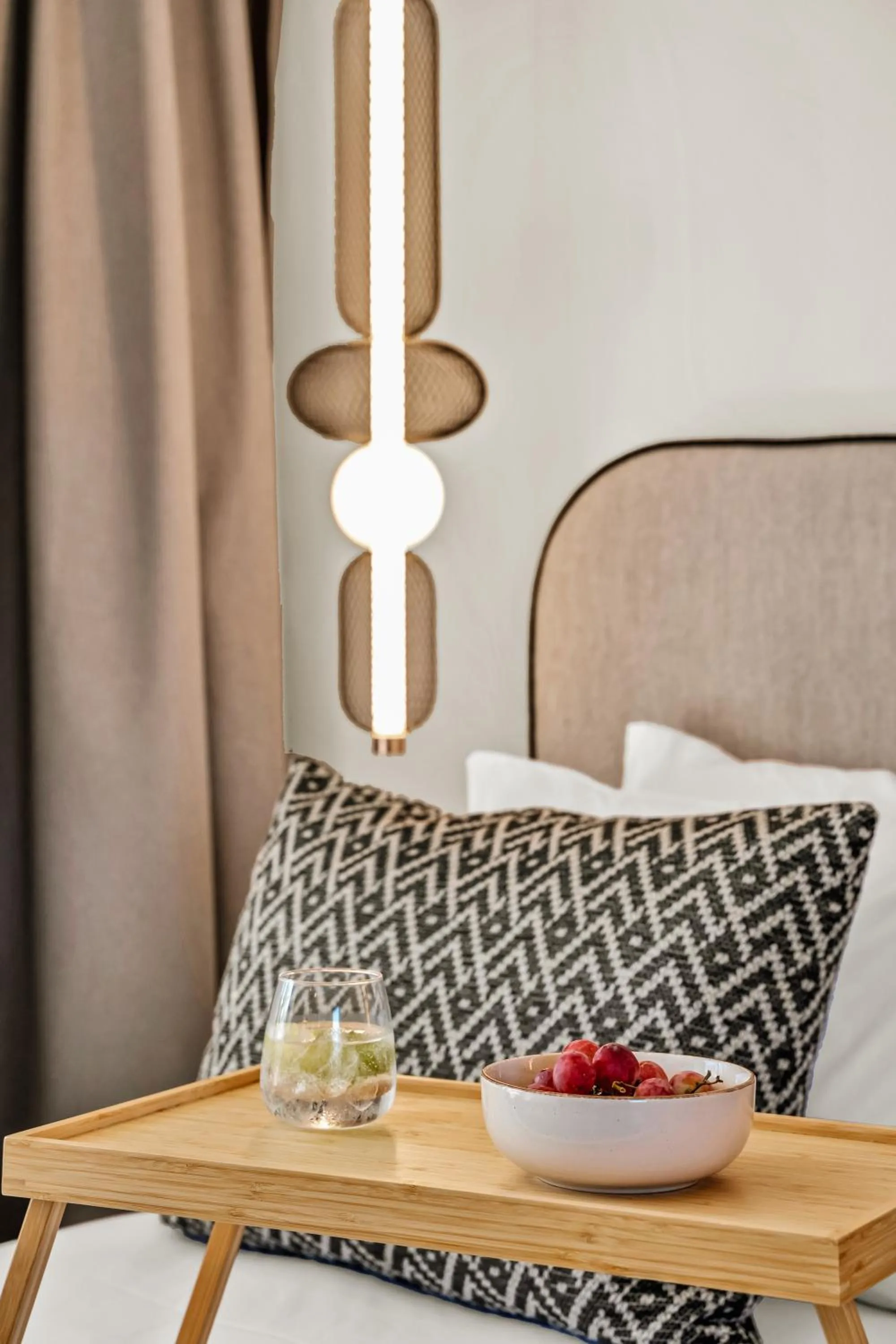 Bed in Ammos Boutique Apartments & Suites