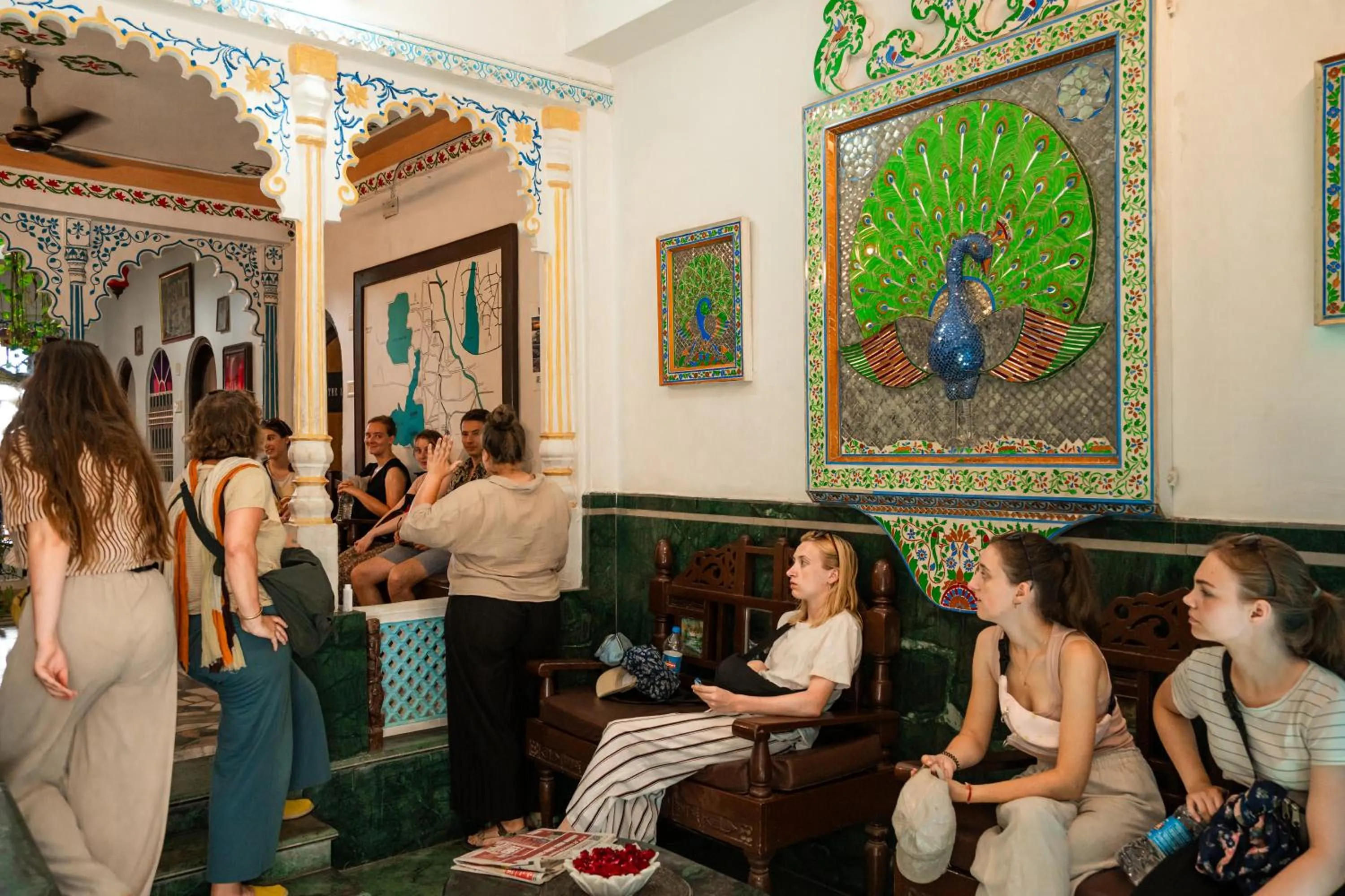 Lobby or reception in Dreamyard Udaipur