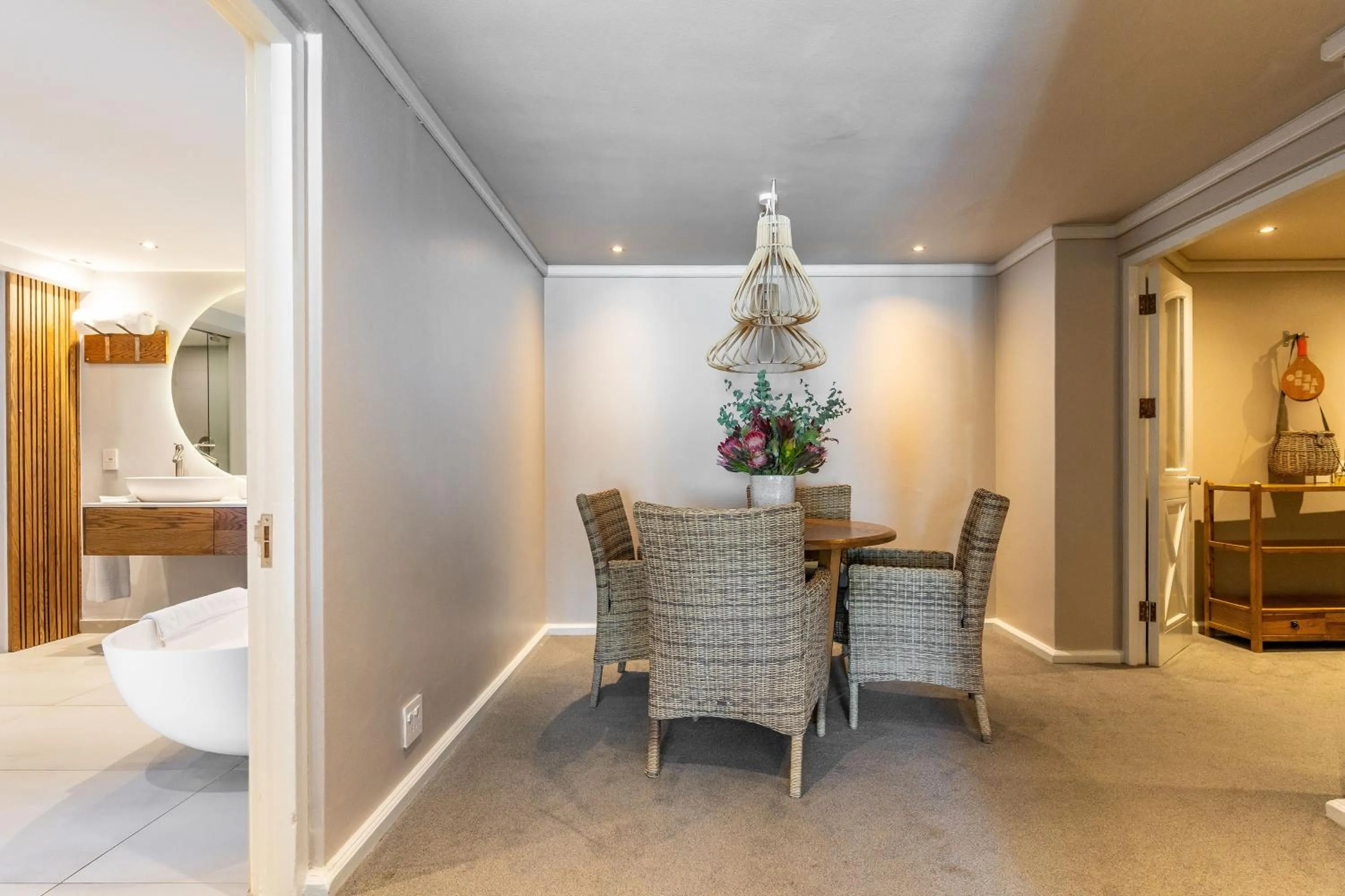Dining area in The Bay Hotel