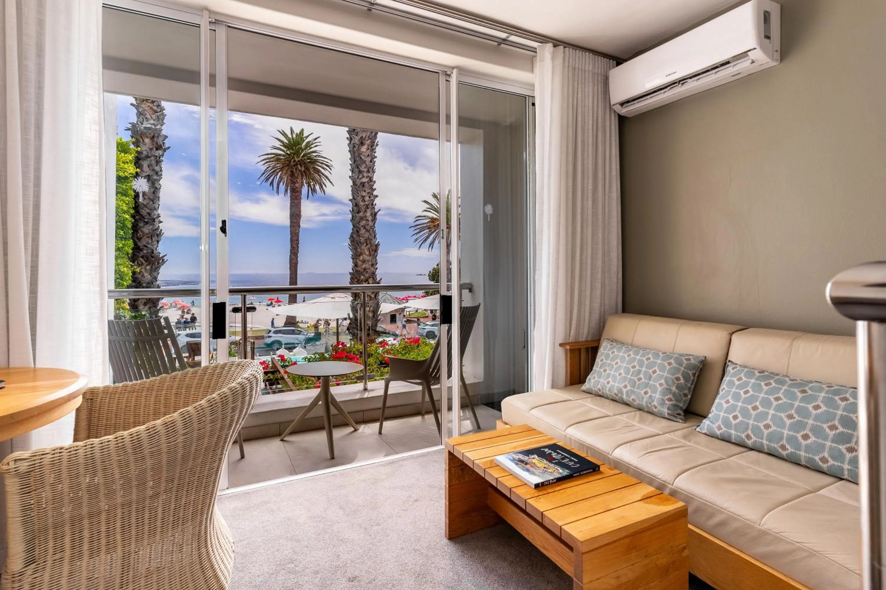 Seating area in The Bay Hotel