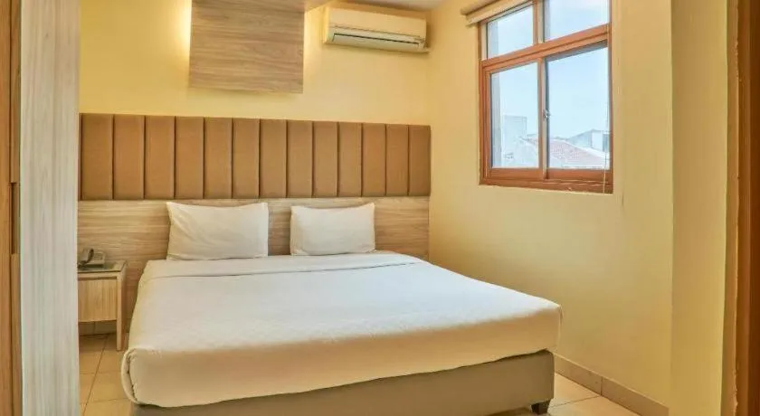 Bed in Hotel Alia Boutique Pasar Baru