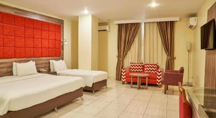 Bed in Hotel Alia Boutique Pasar Baru