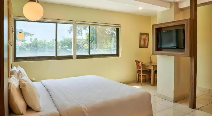 Bed in Hotel Alia Boutique Pasar Baru