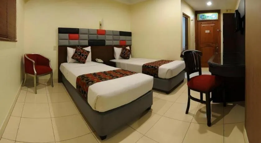 Bed in Hotel Alia Boutique Pasar Baru
