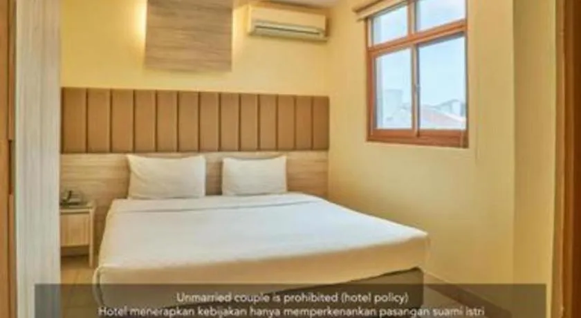 Bed in Hotel Alia Boutique Pasar Baru