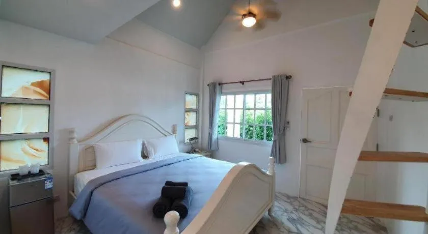 Bed in Saitong Resort