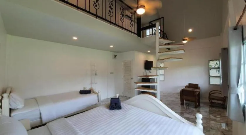 Bed in Saitong Resort