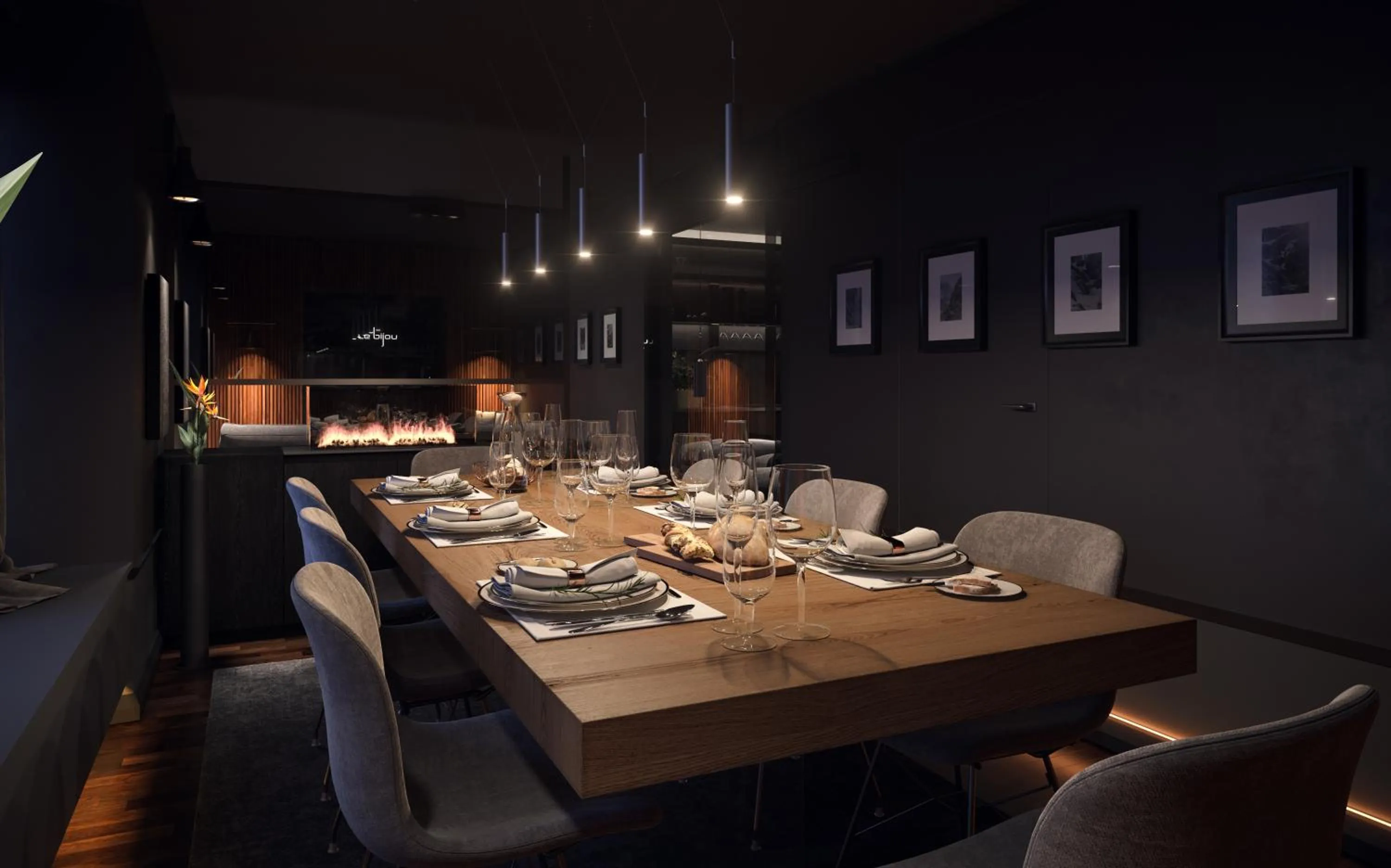 Living room in Le Bijou Lintheschergasse / Zurich HB