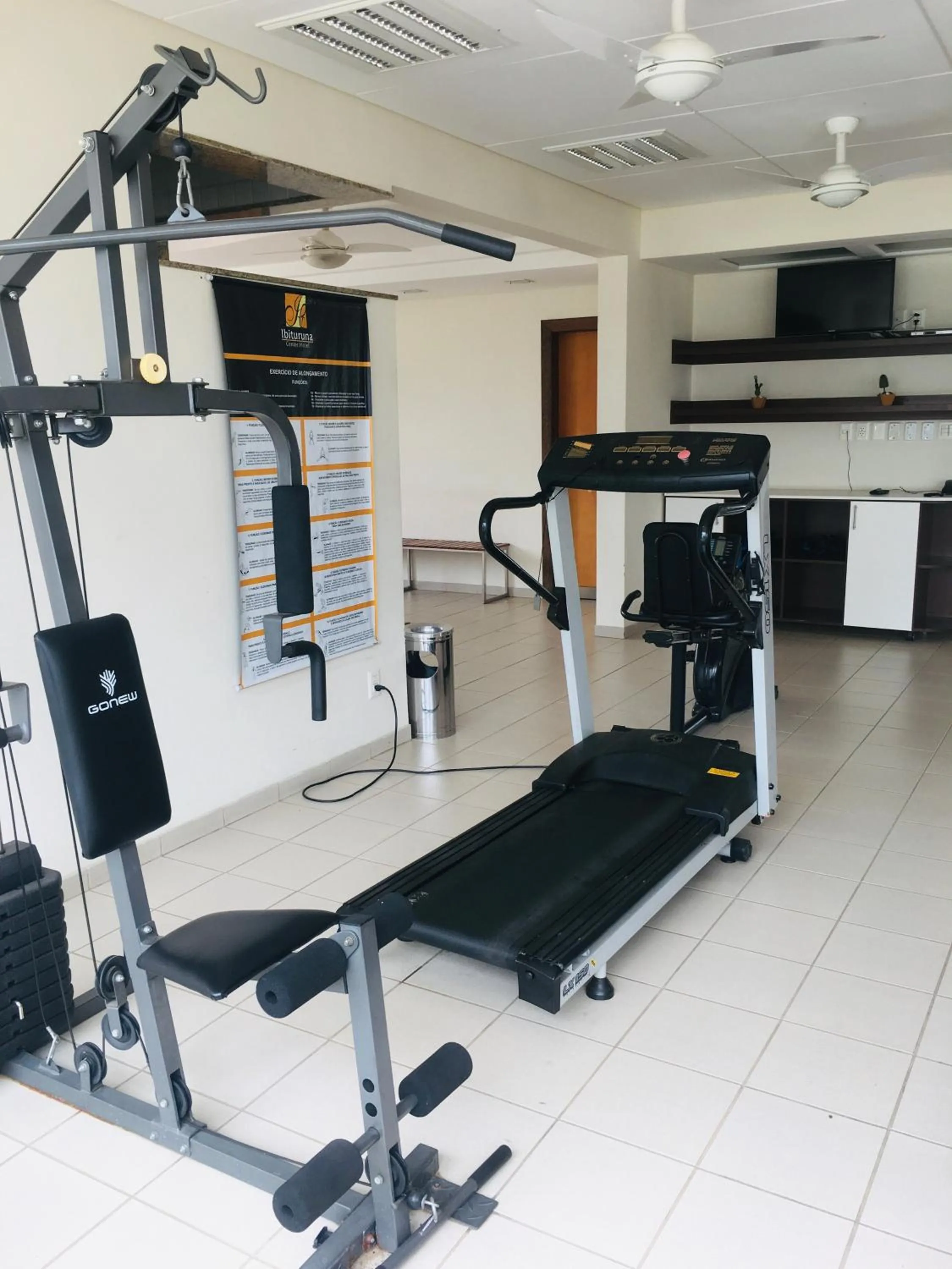 Fitness centre/facilities in Ibituruna Center Hotel