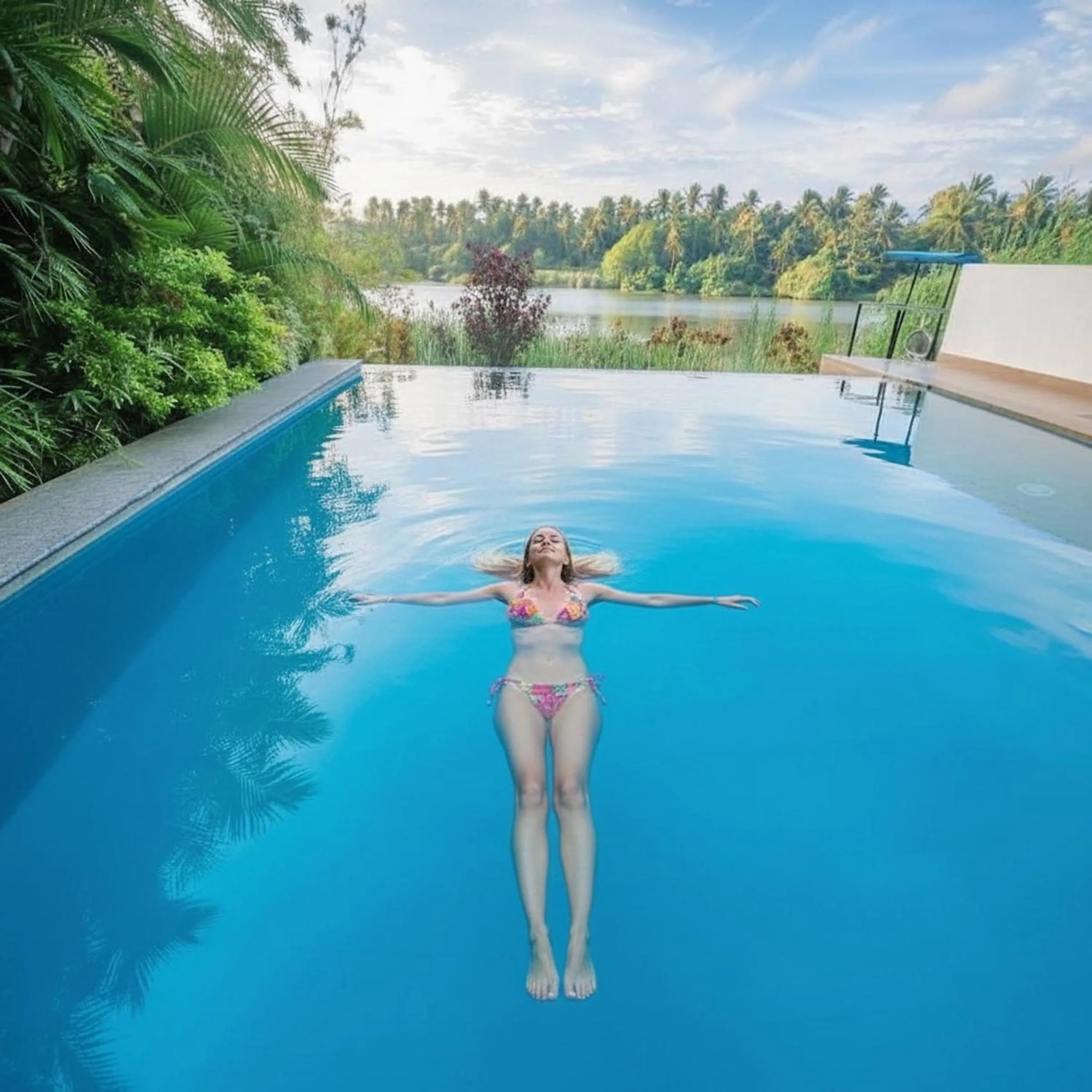 Swimming pool in Waterland