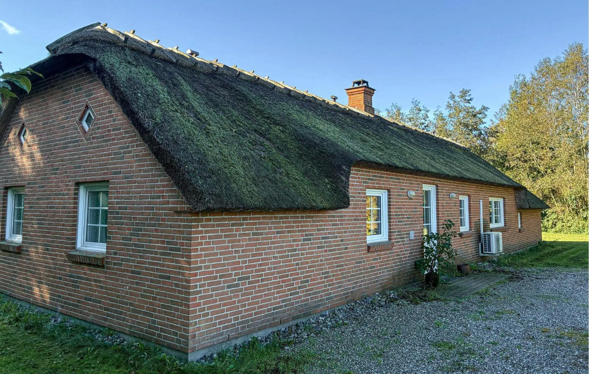 Property building in Lovely Home In Væggerløse With Sauna