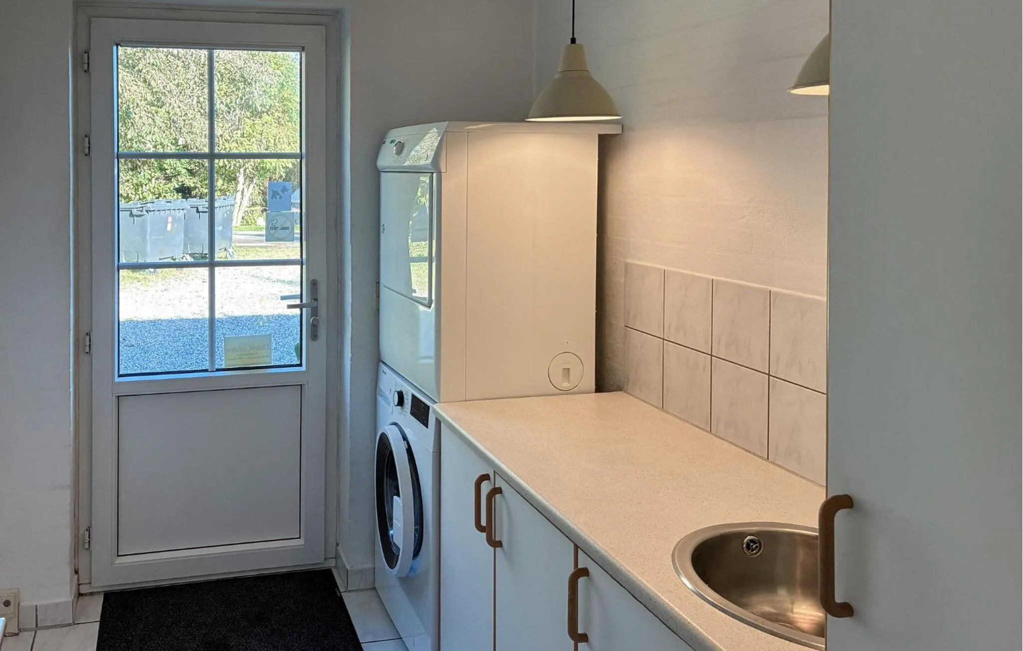 Property building in Lovely Home In Væggerløse With Sauna