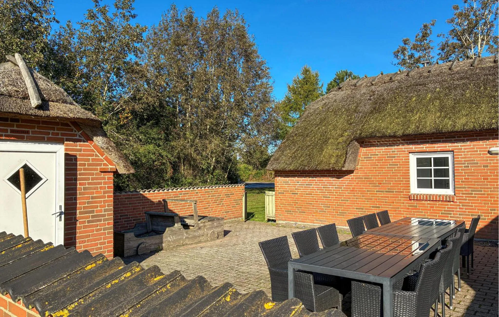 Property building in Lovely Home In Væggerløse With Sauna