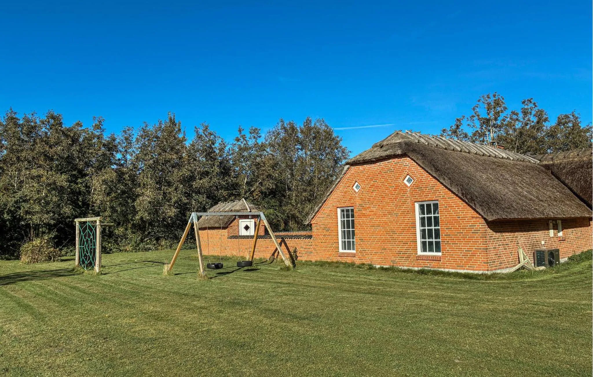 Property building in Lovely Home In Væggerløse With Sauna