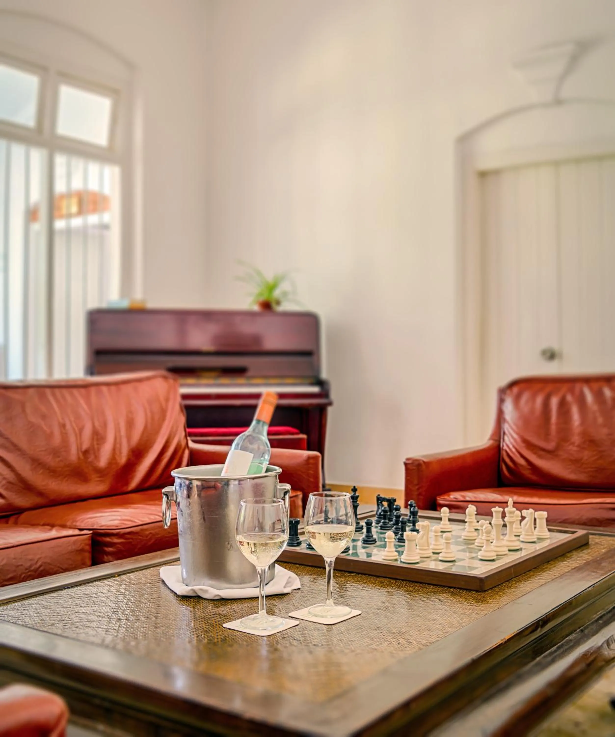 Patio in Xavier's Cottage