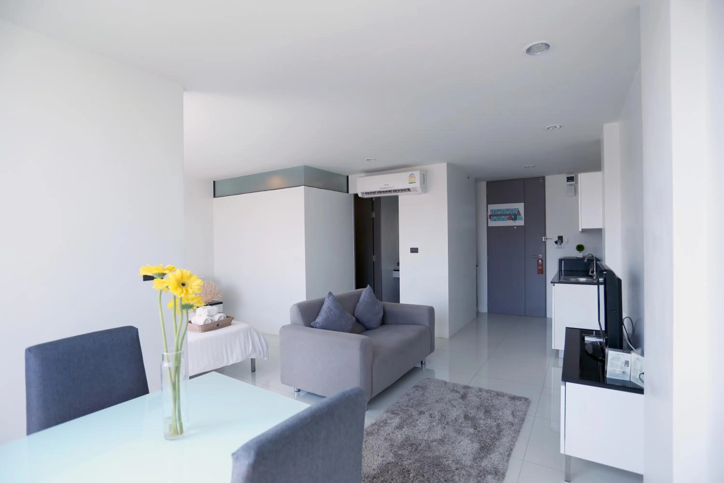 Seating Area in Neca Complex Apartment