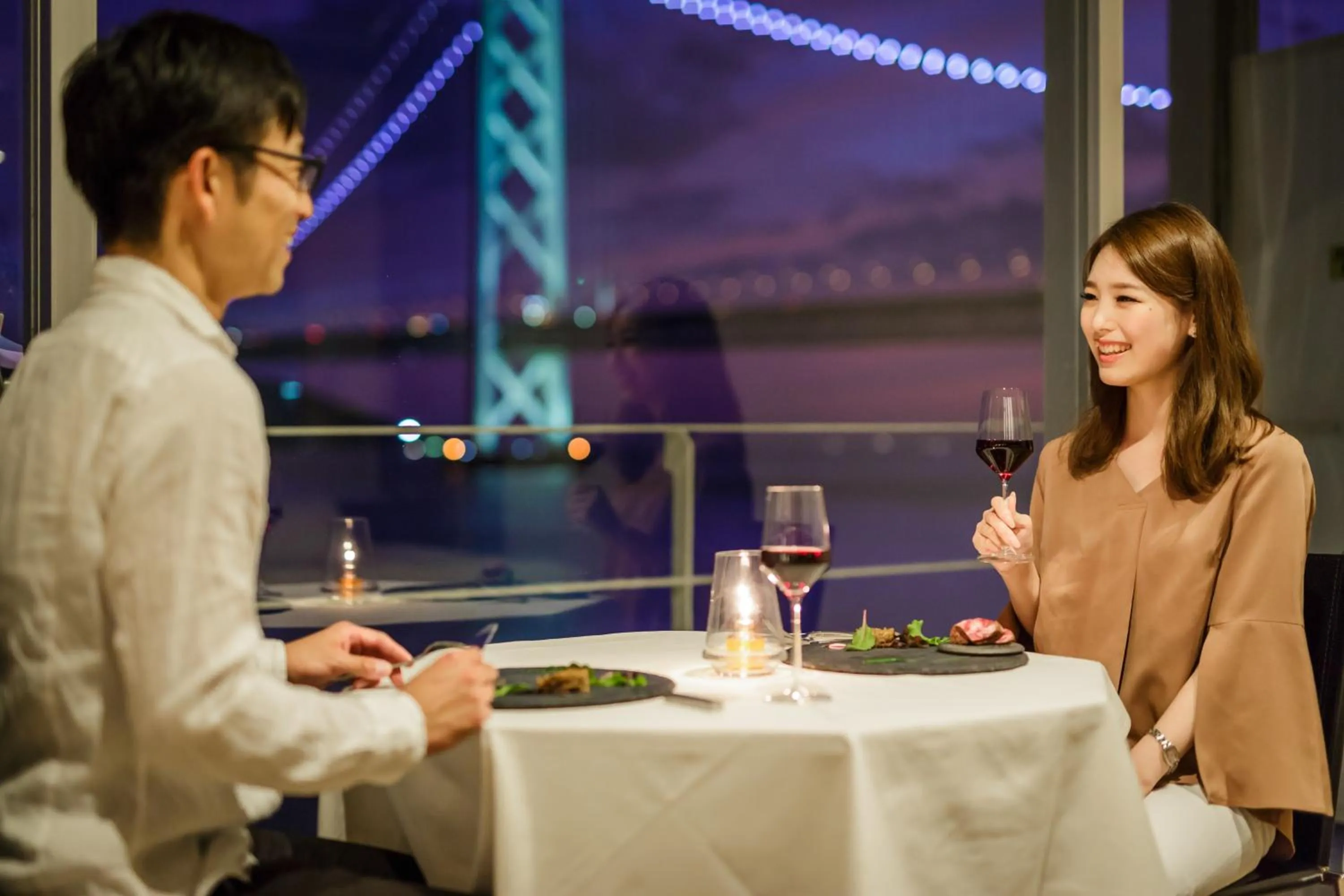 Dinner in Hotel Setre Kobe Maiko