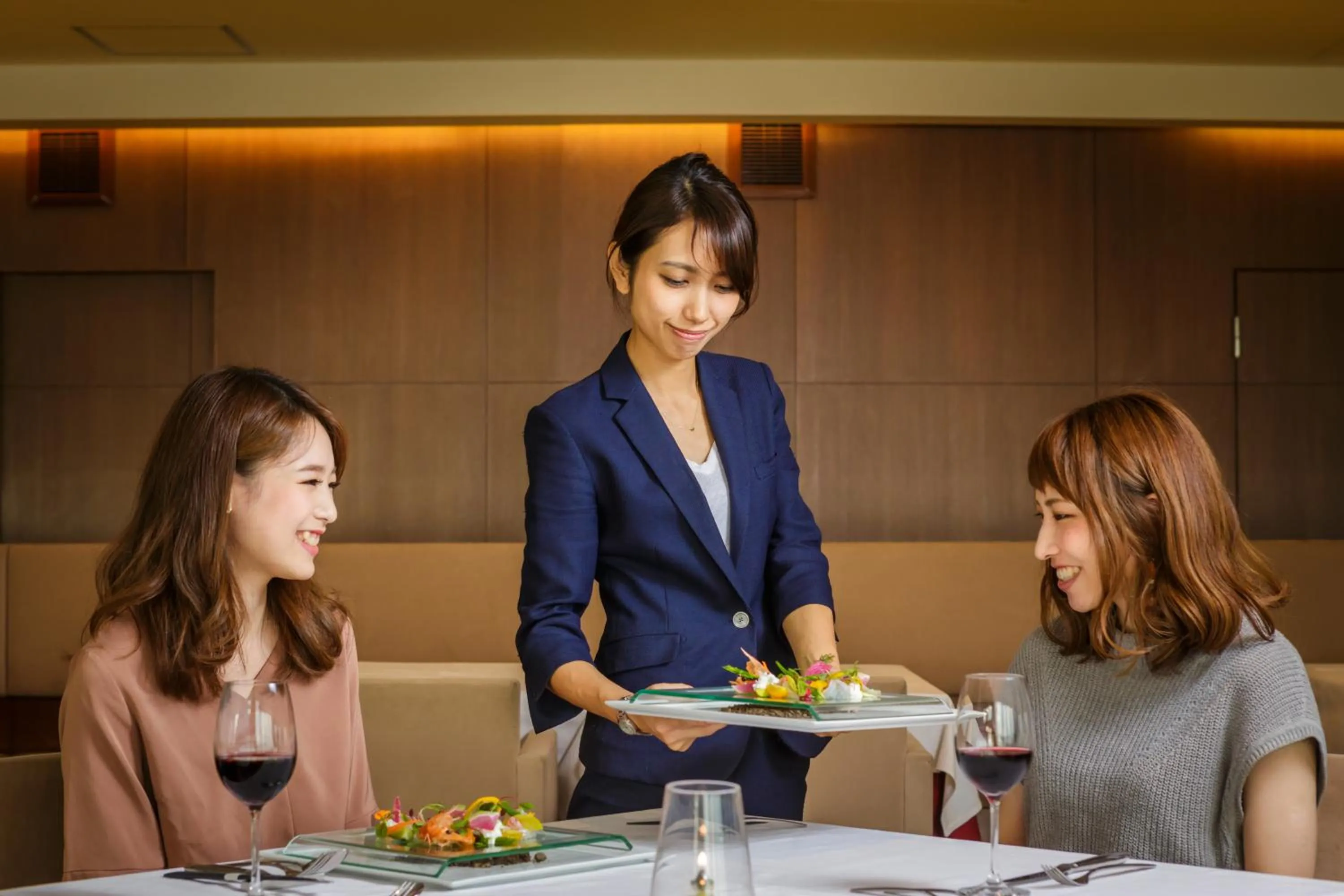 Dinner in Hotel Setre Kobe Maiko
