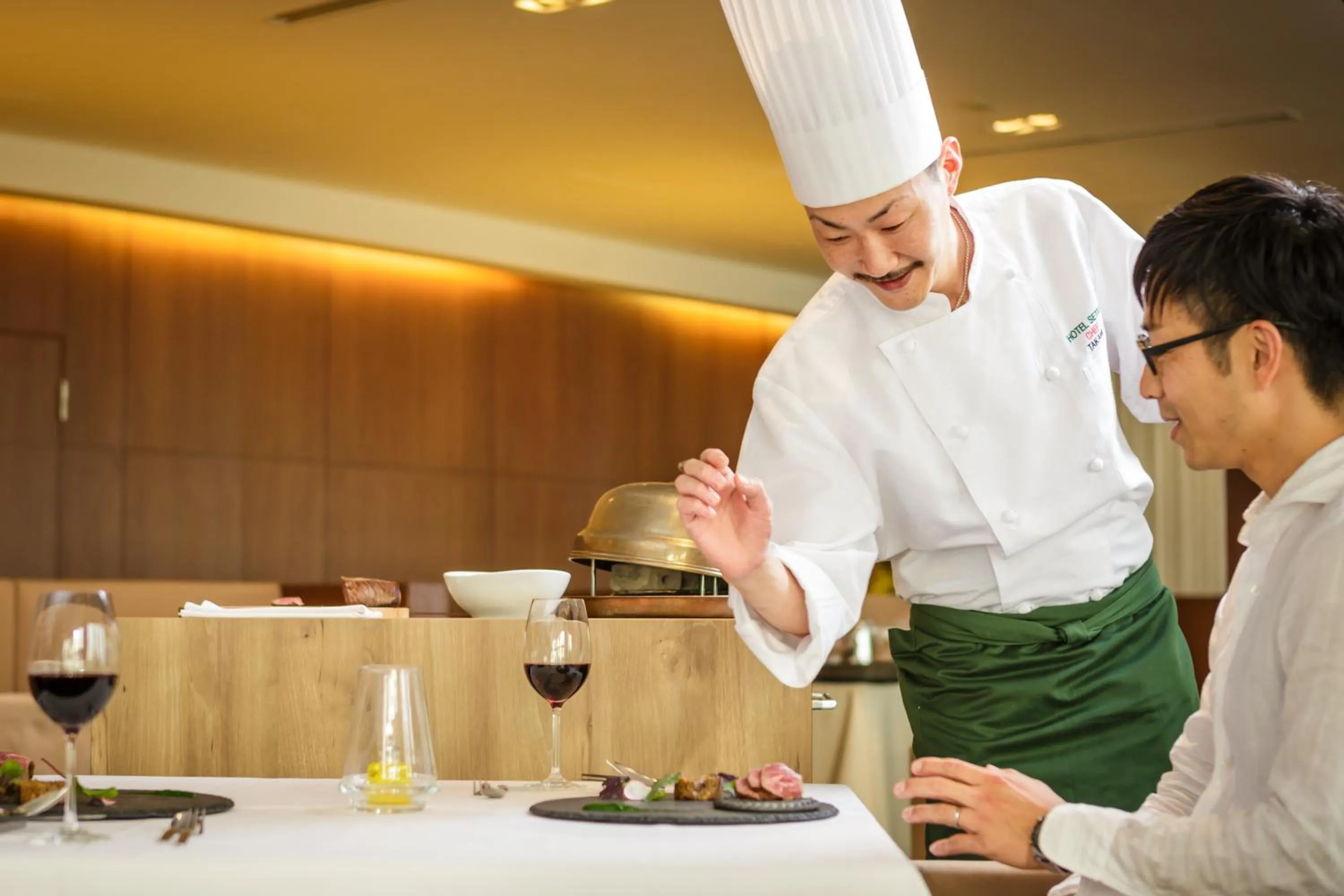 Dinner in Hotel Setre Kobe Maiko