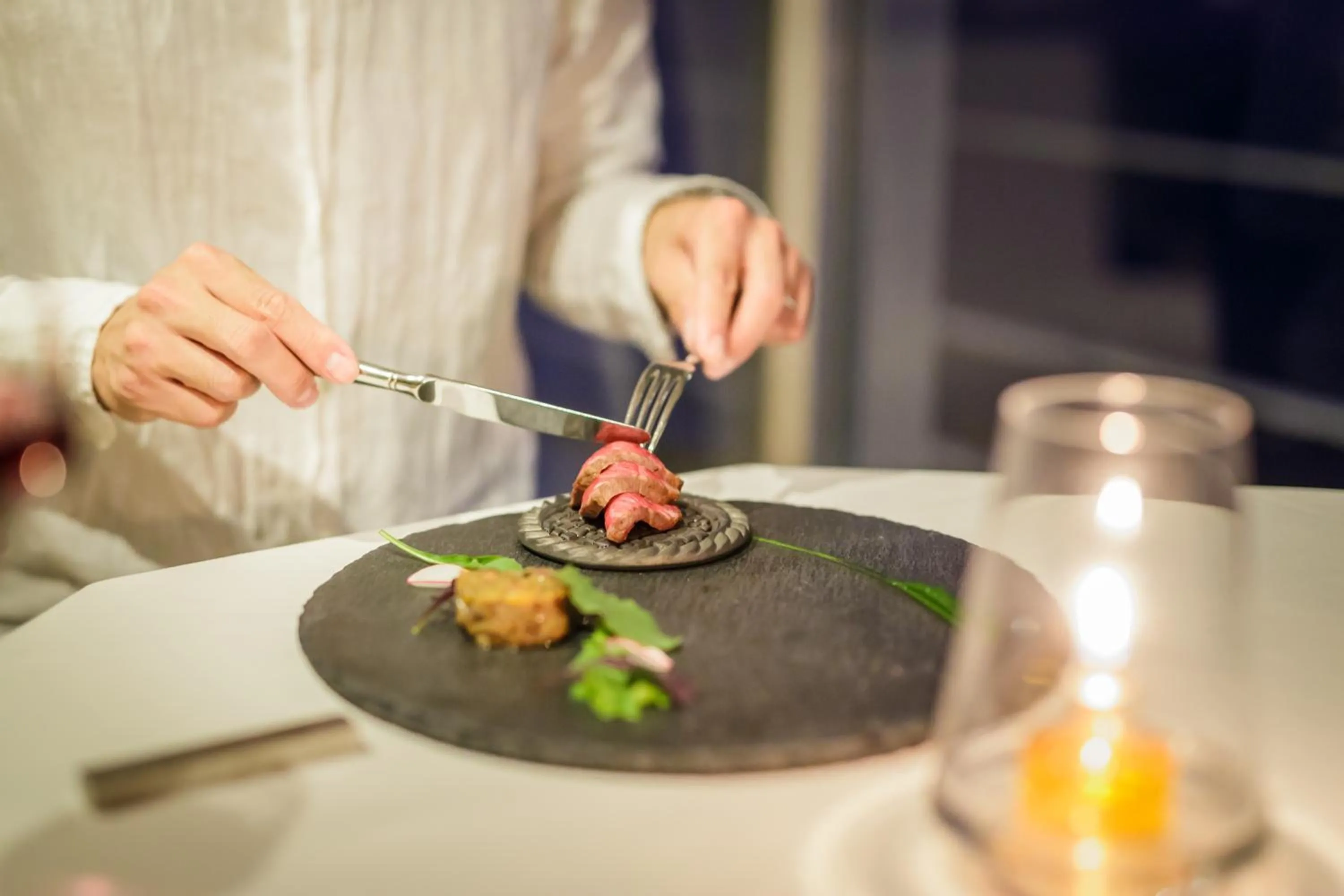 Dinner in Hotel Setre Kobe Maiko