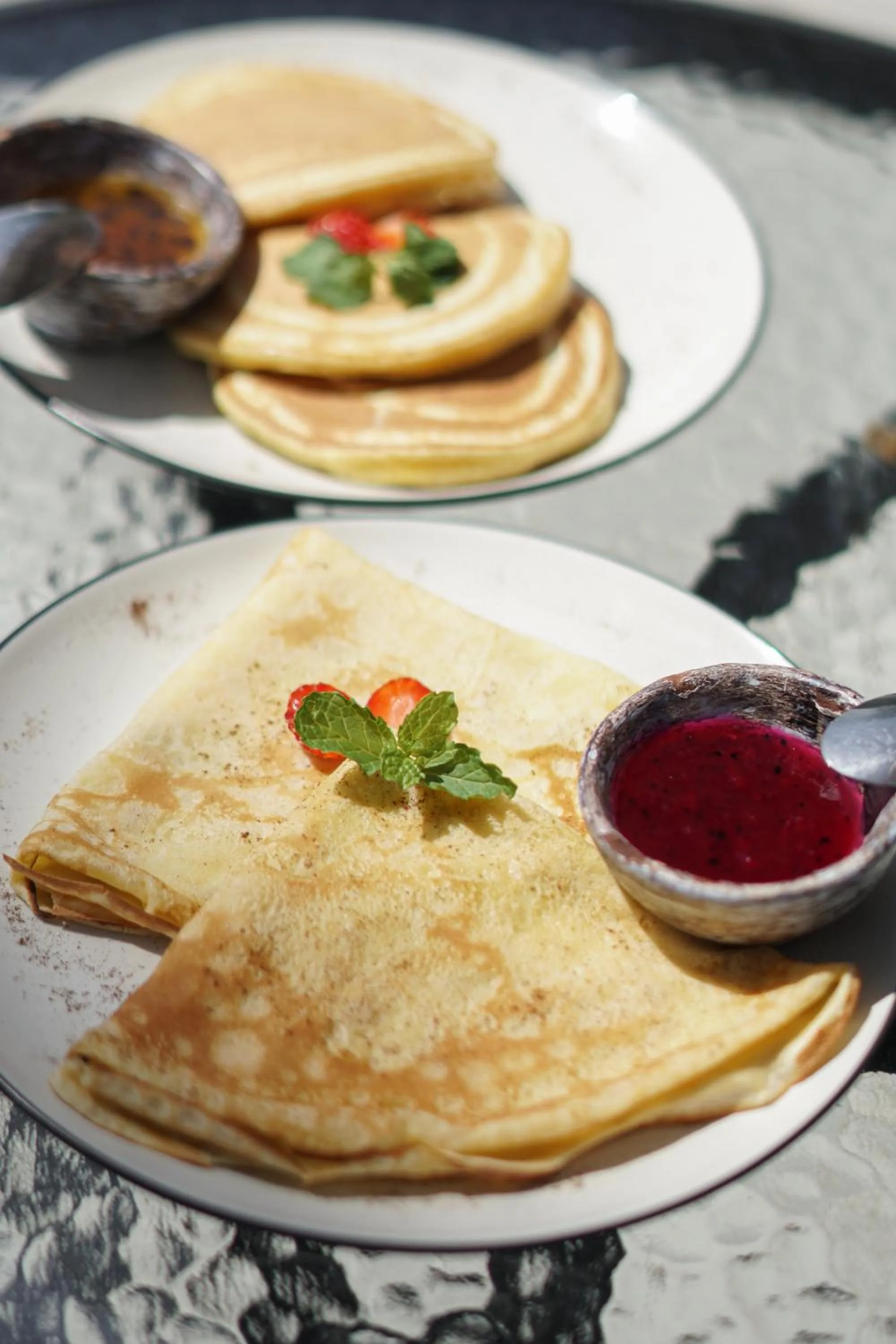 Breakfast in Les Rizieres Lombok - Tetebatu