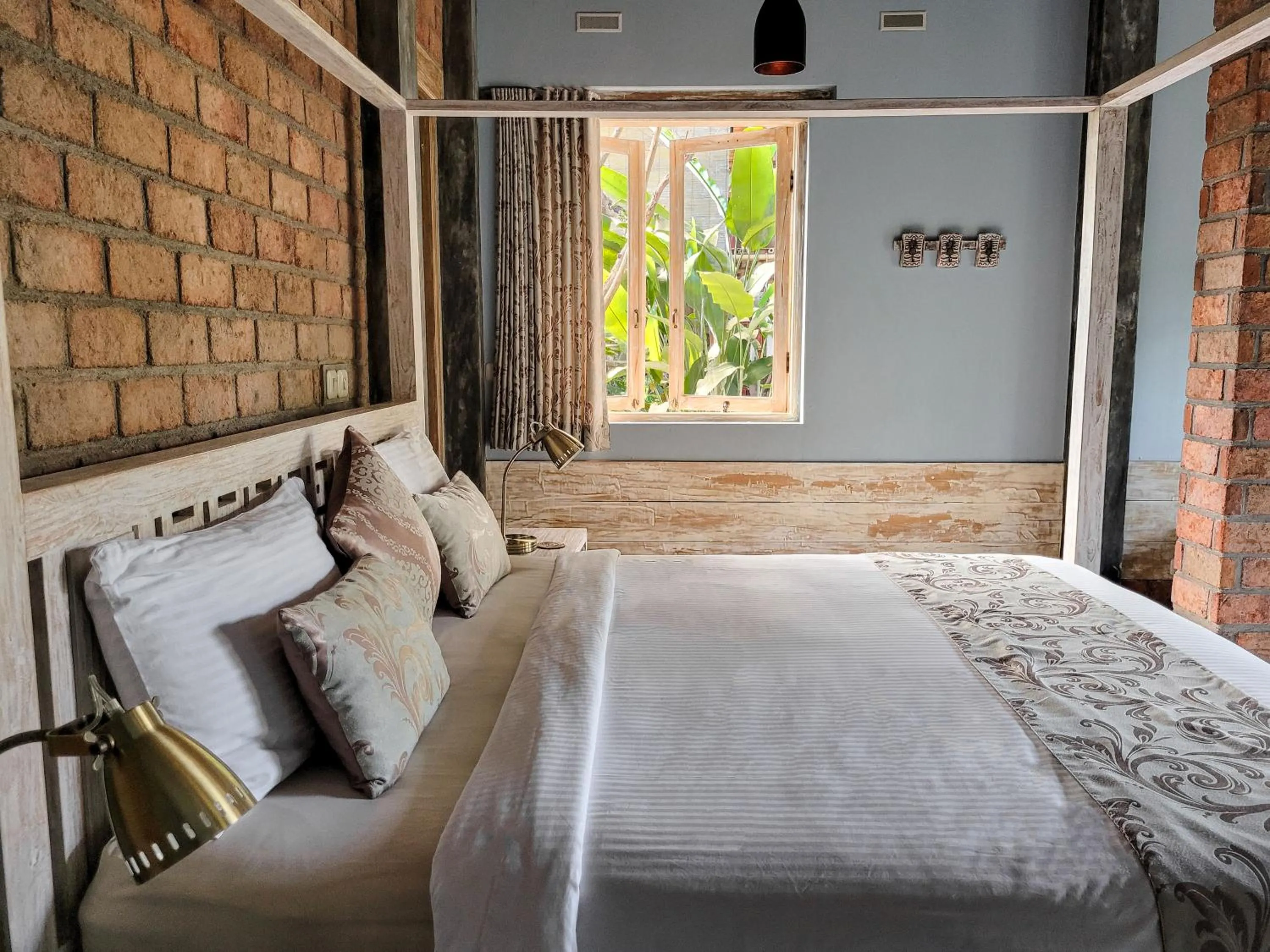 Bed in Les Rizieres Lombok - Tetebatu