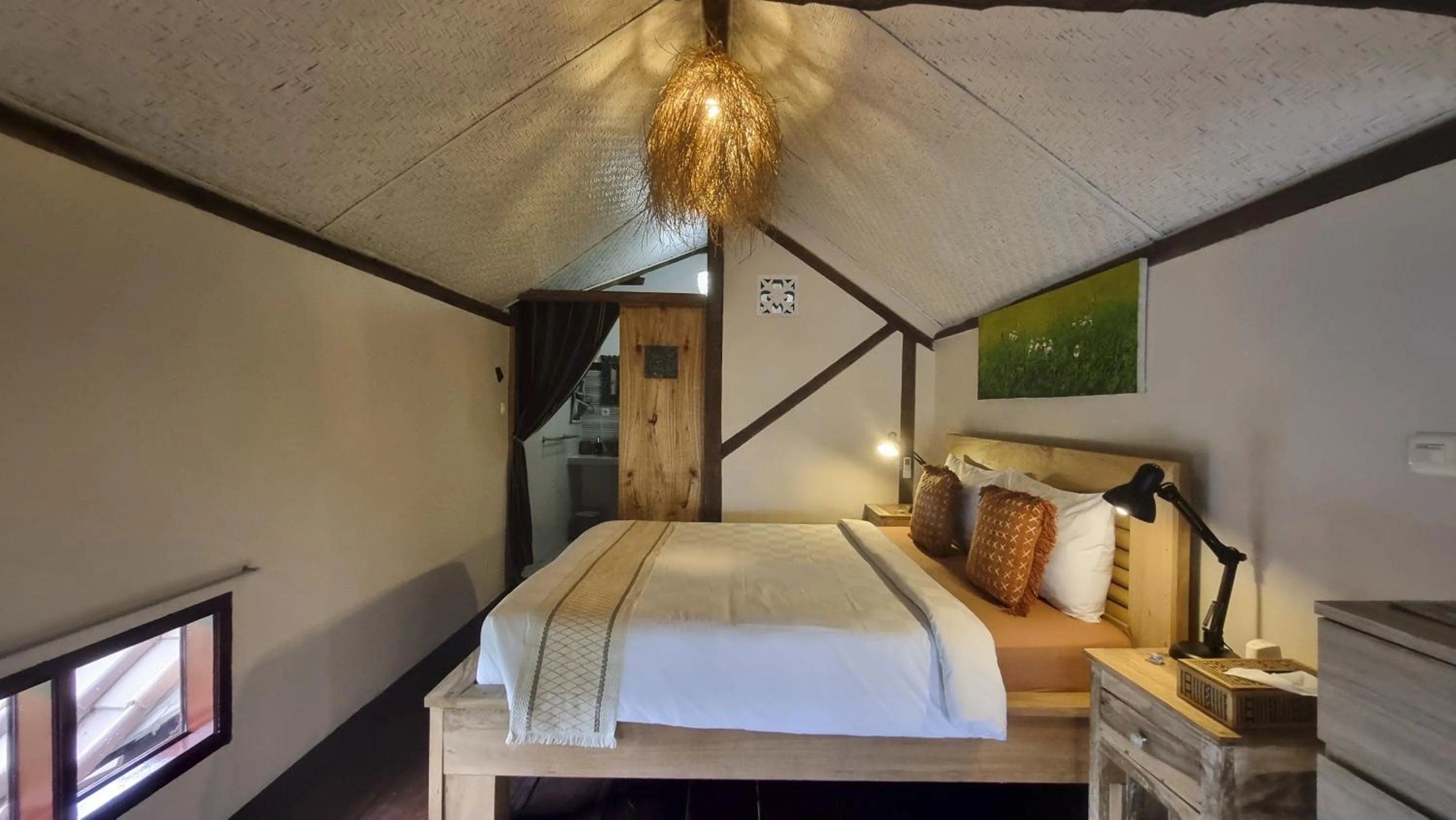 Bed in Les Rizieres Lombok - Tetebatu