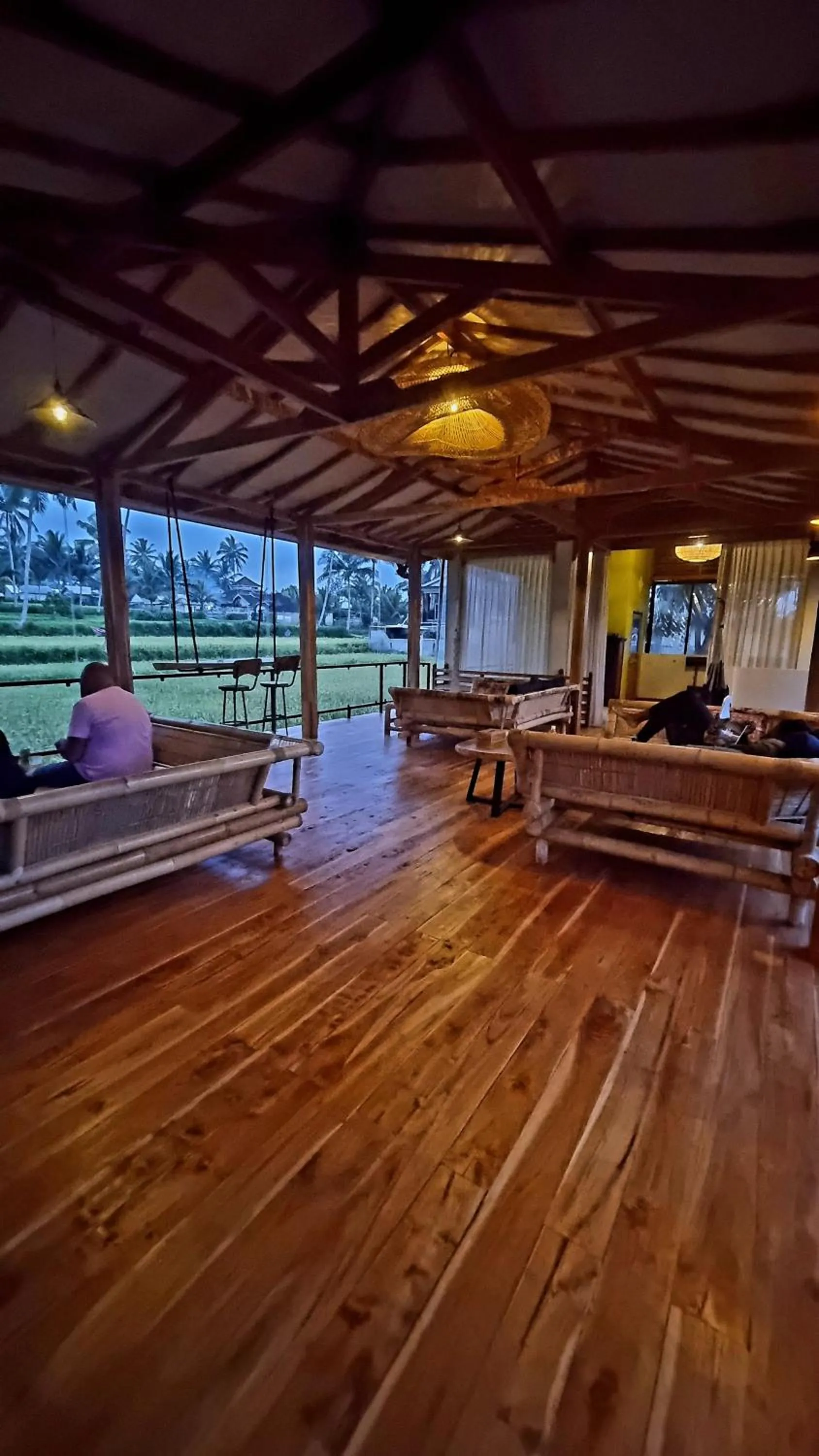 Restaurant/places to eat in Les Rizieres Lombok - Tetebatu