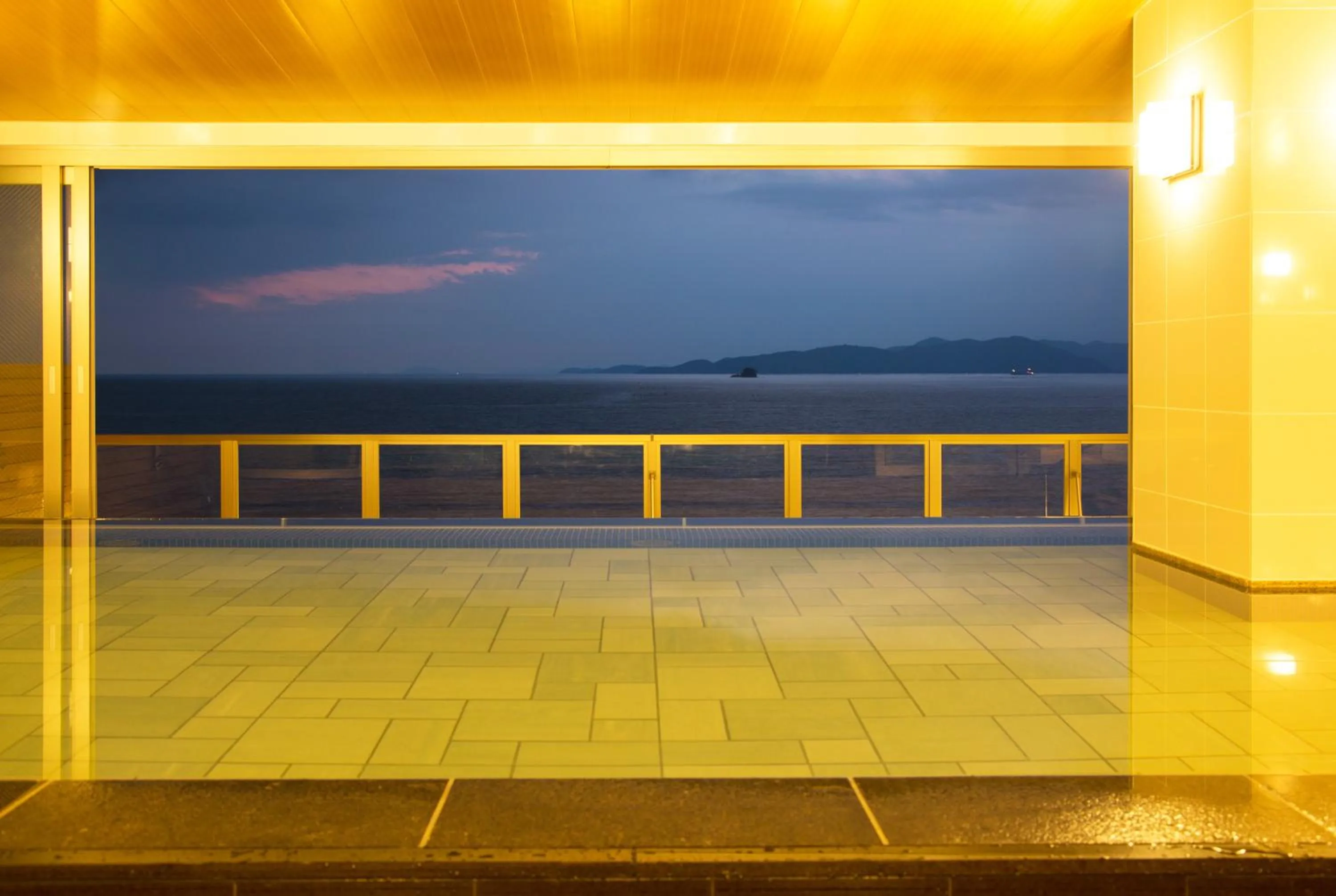 Night in Ako Onsen Shokichi