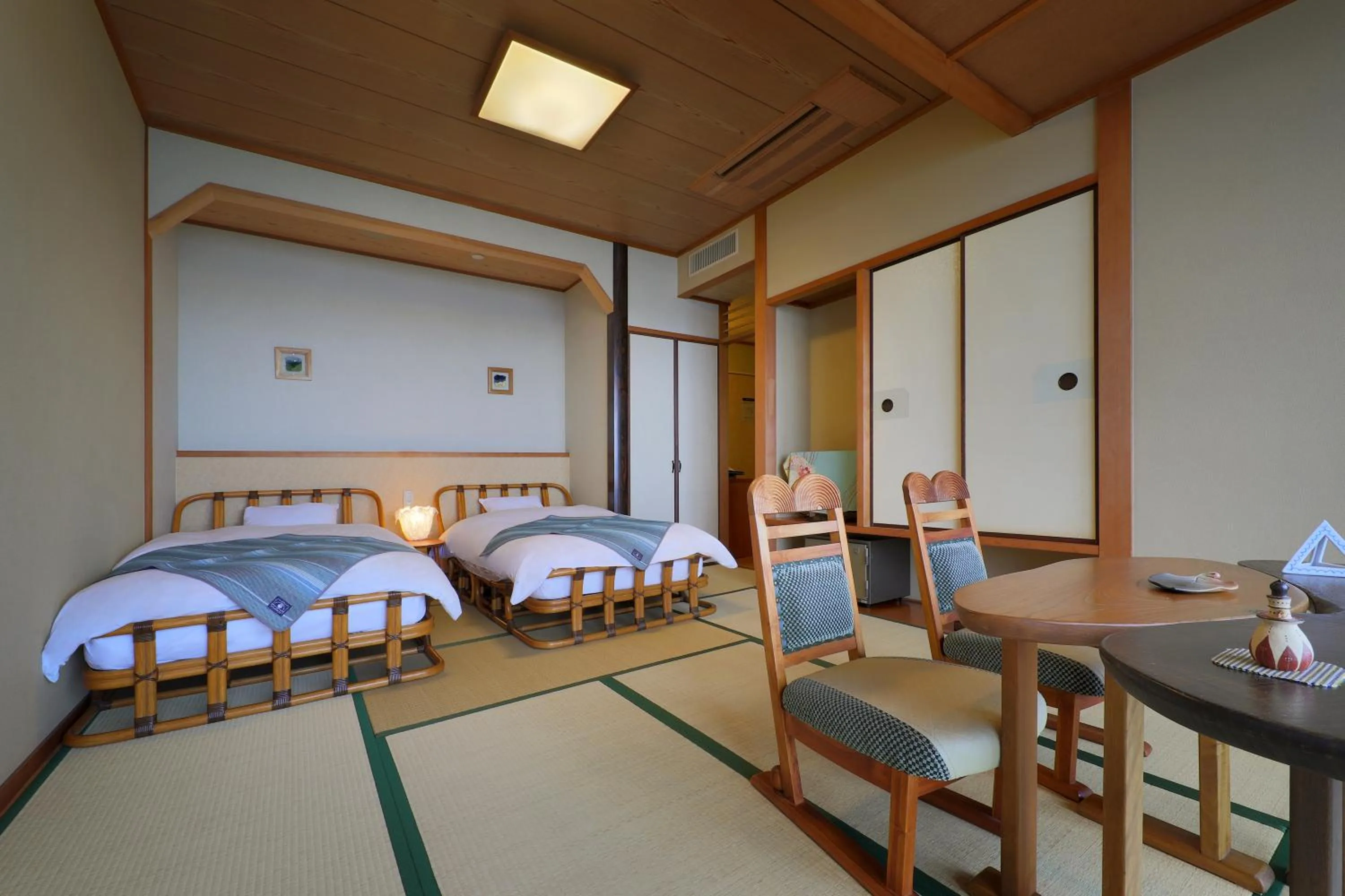 Bed in Ako Onsen Shokichi