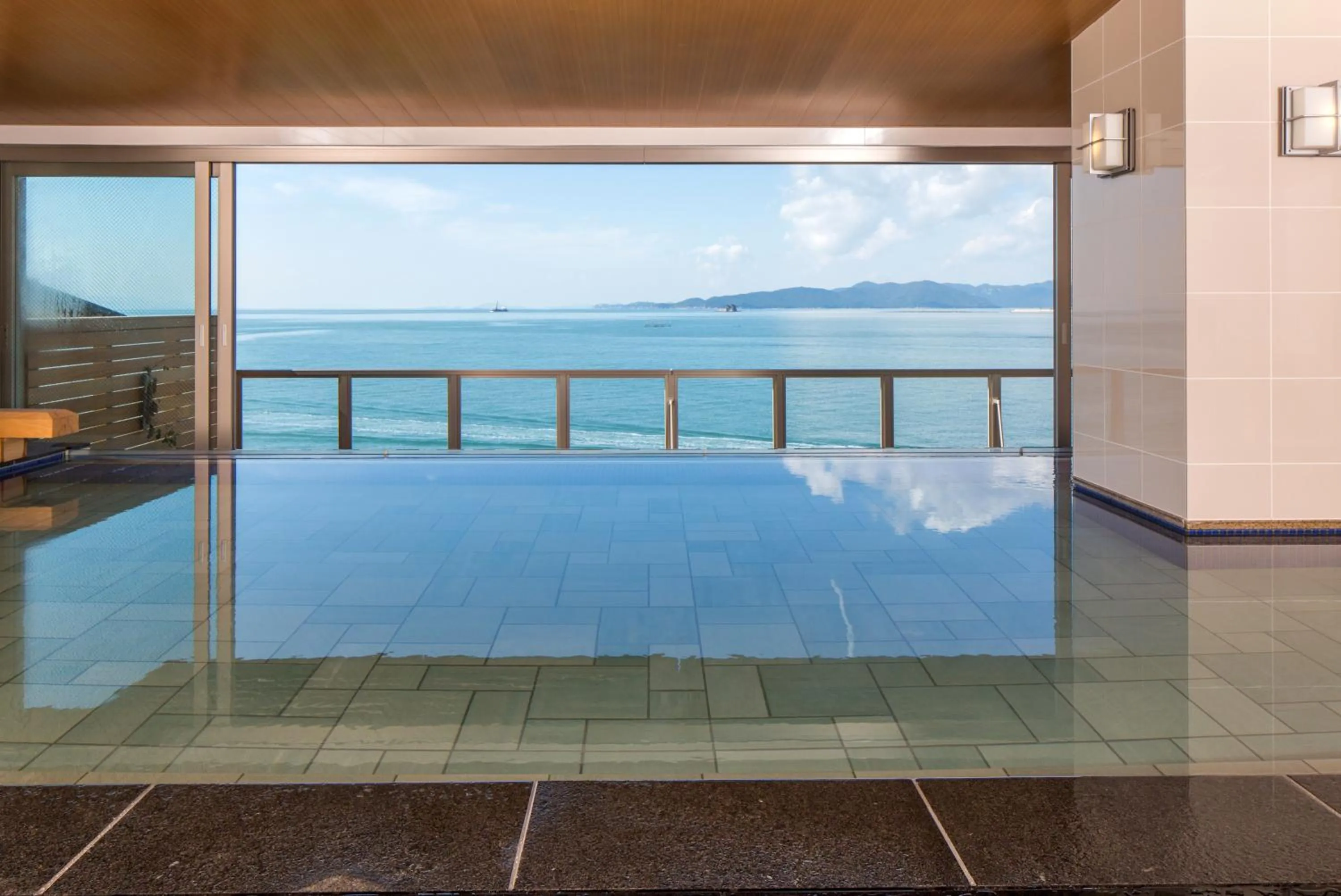 Sea view in Ako Onsen Shokichi