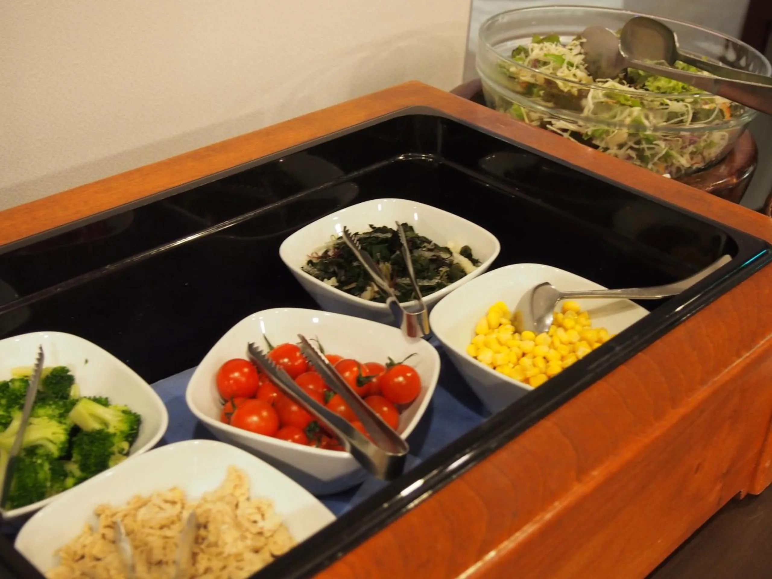 Buffet breakfast in Hotel Sunroute Fukushima